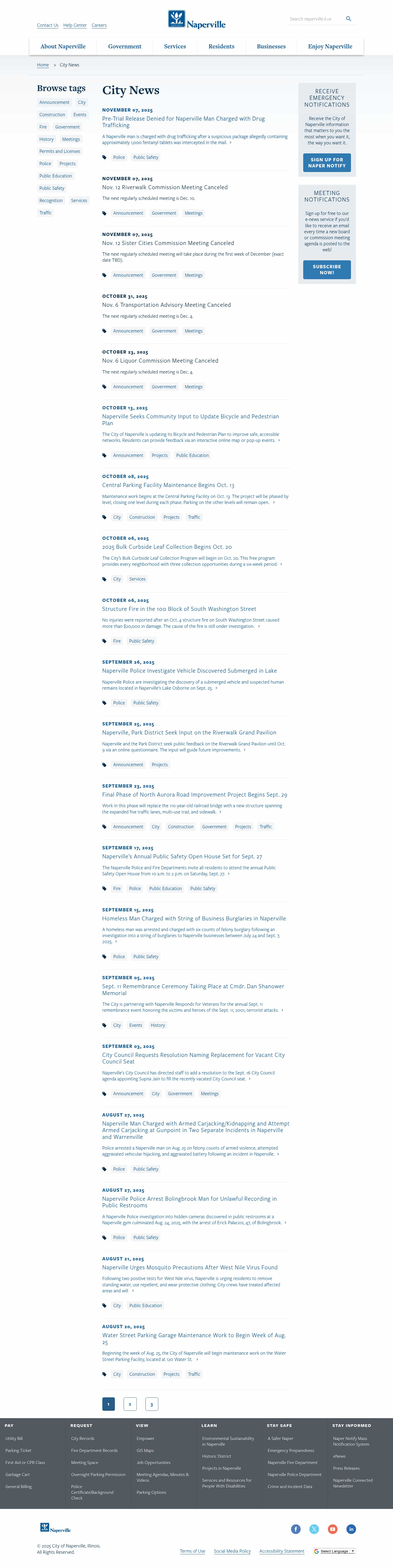 Latest website image capture