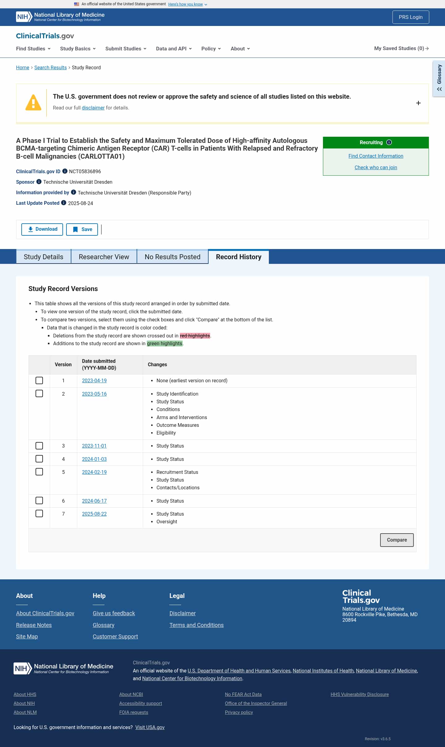 Latest website image capture