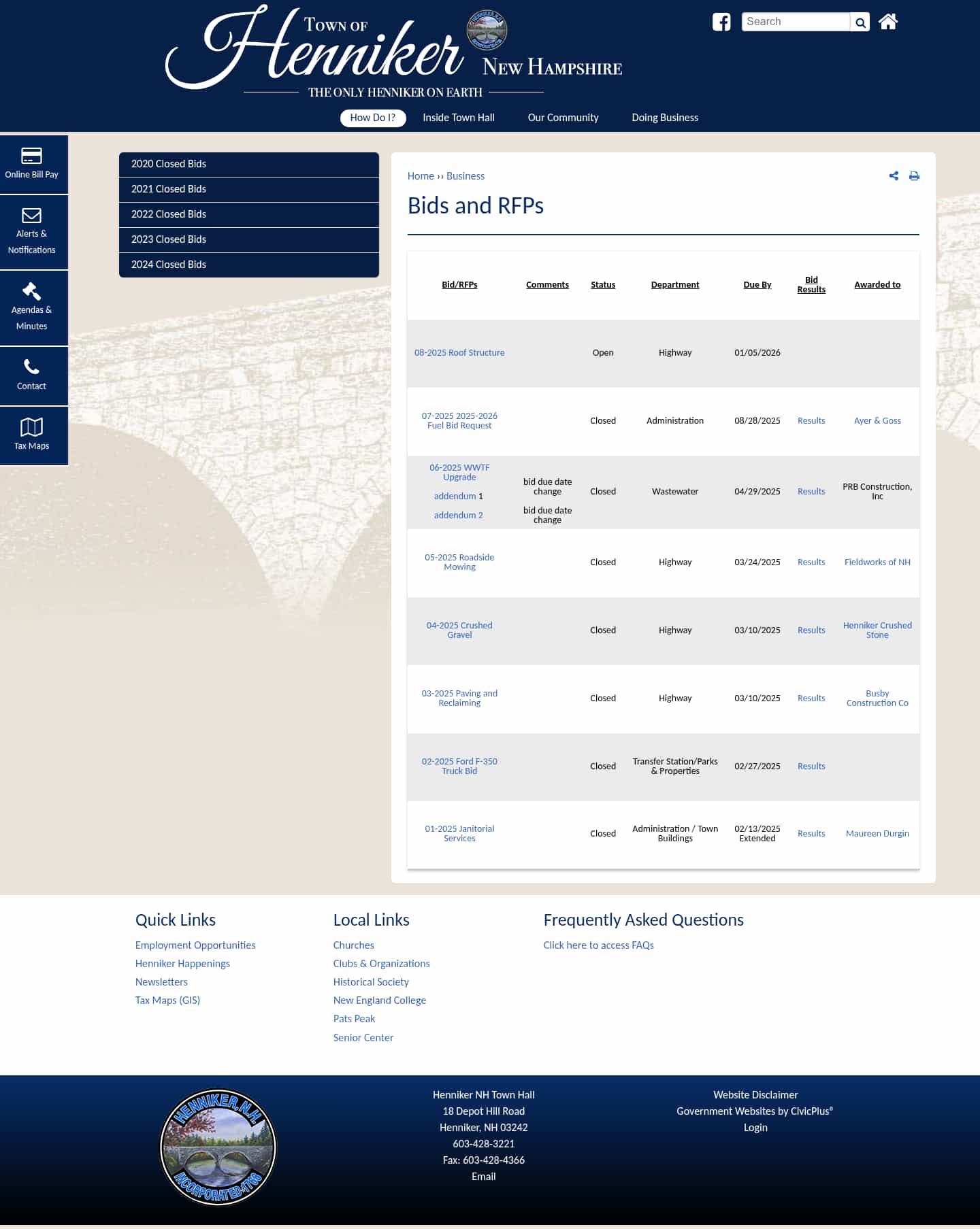 Latest website image capture