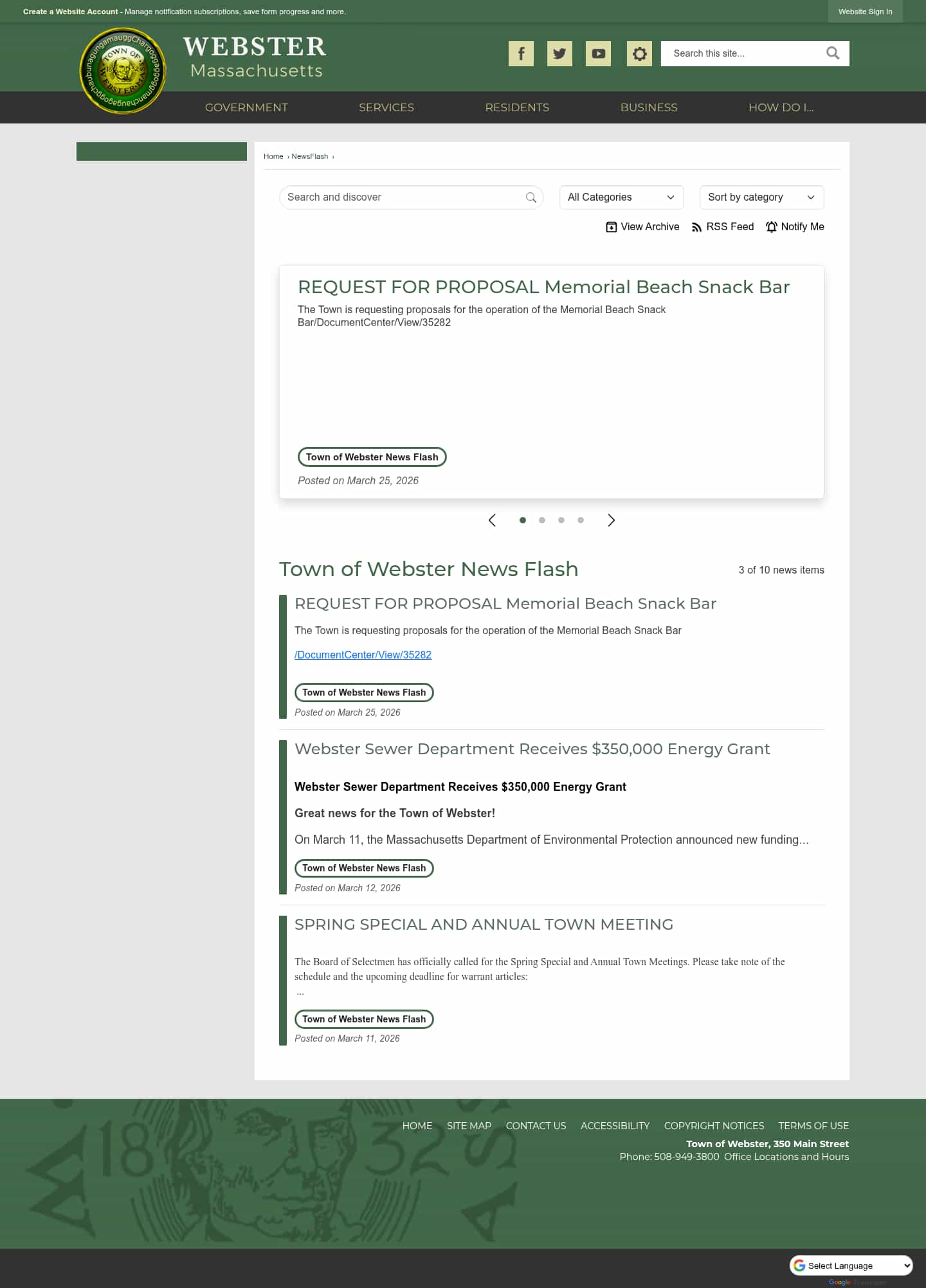 Latest website image capture