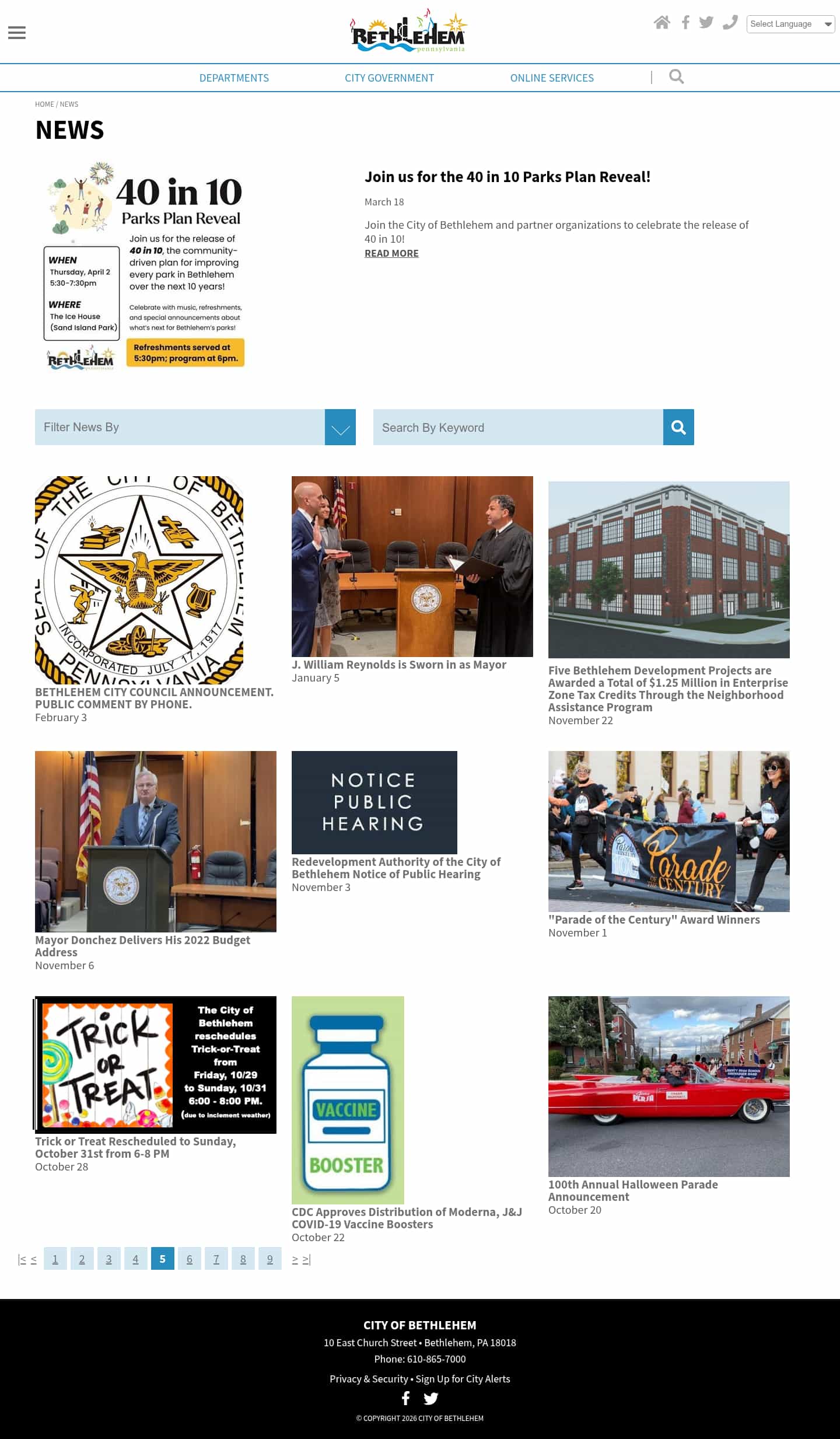Latest website image capture