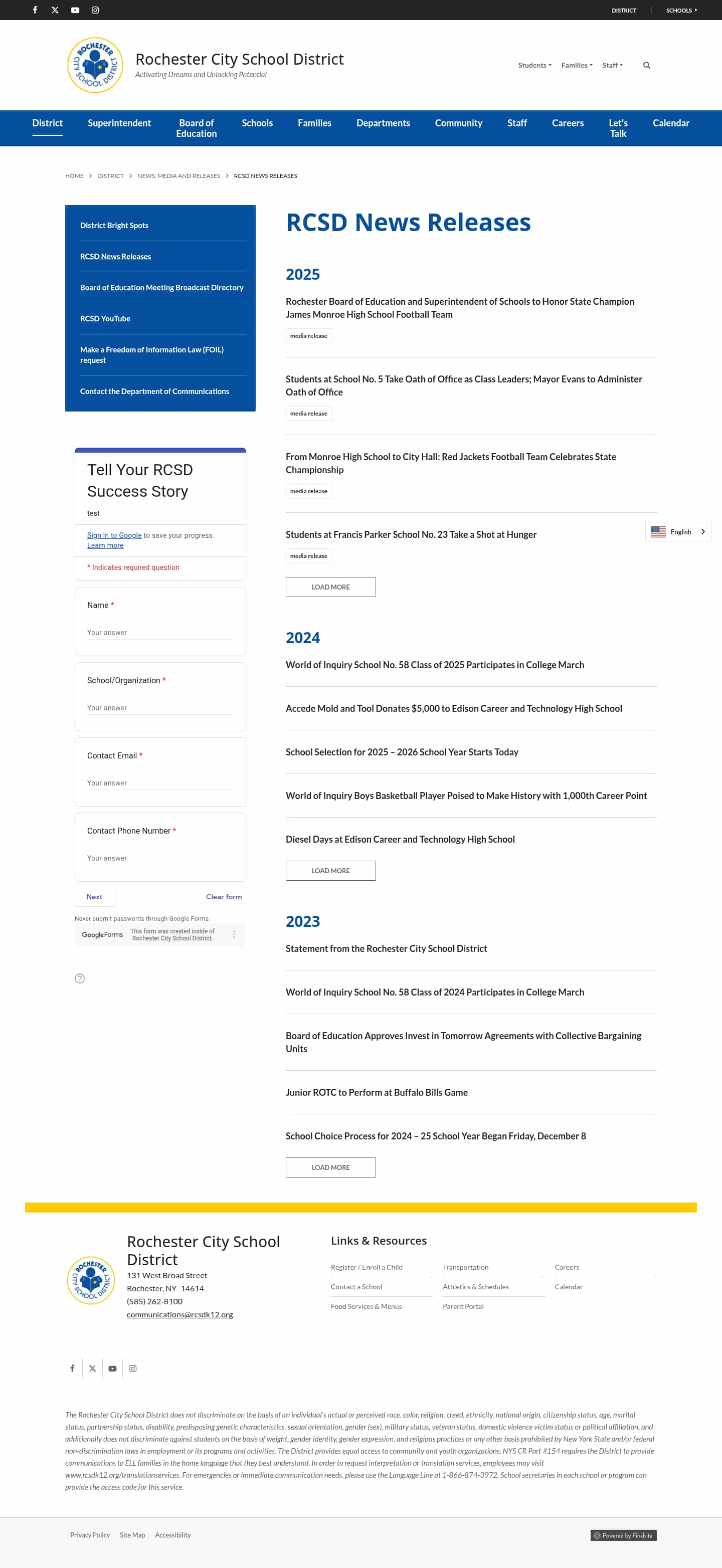 Latest website image capture