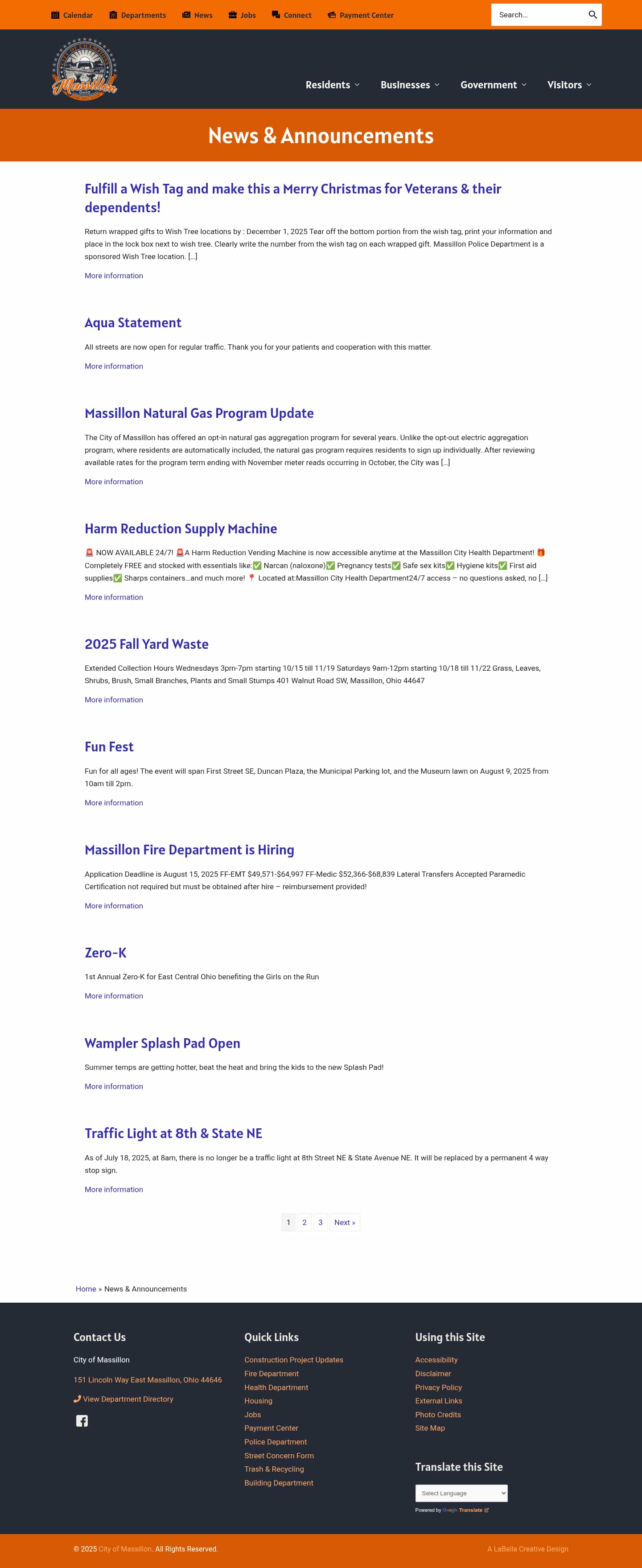 Latest website image capture