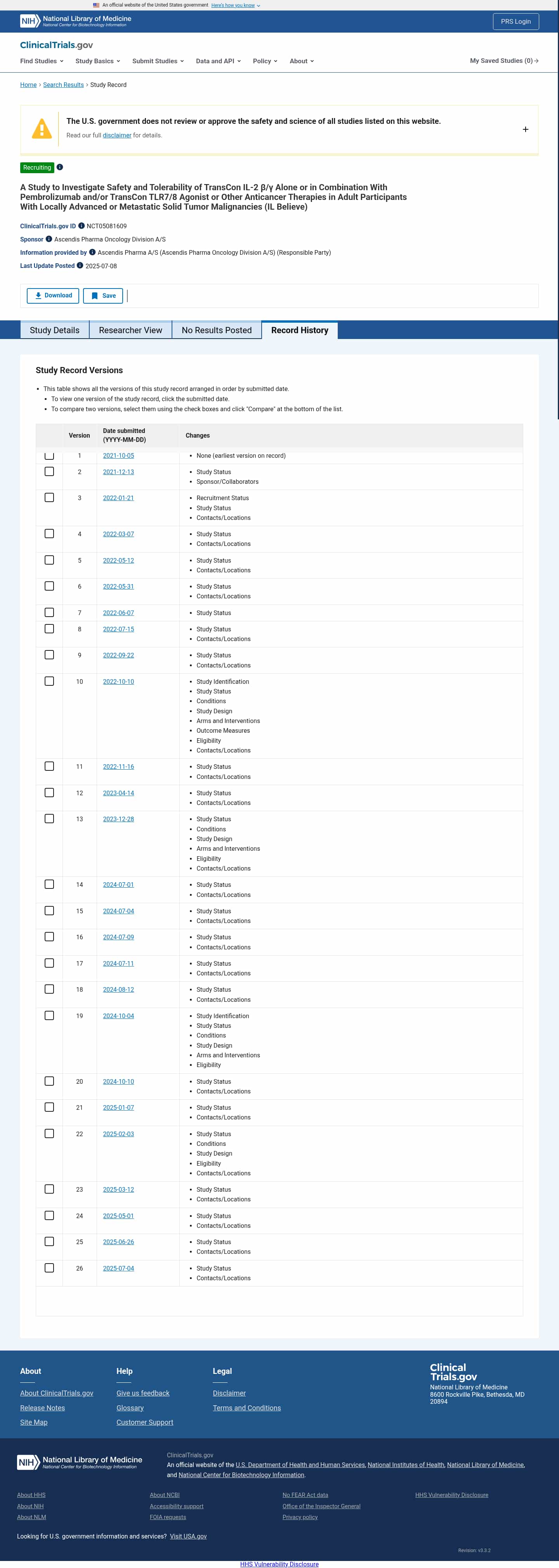 Latest website image capture