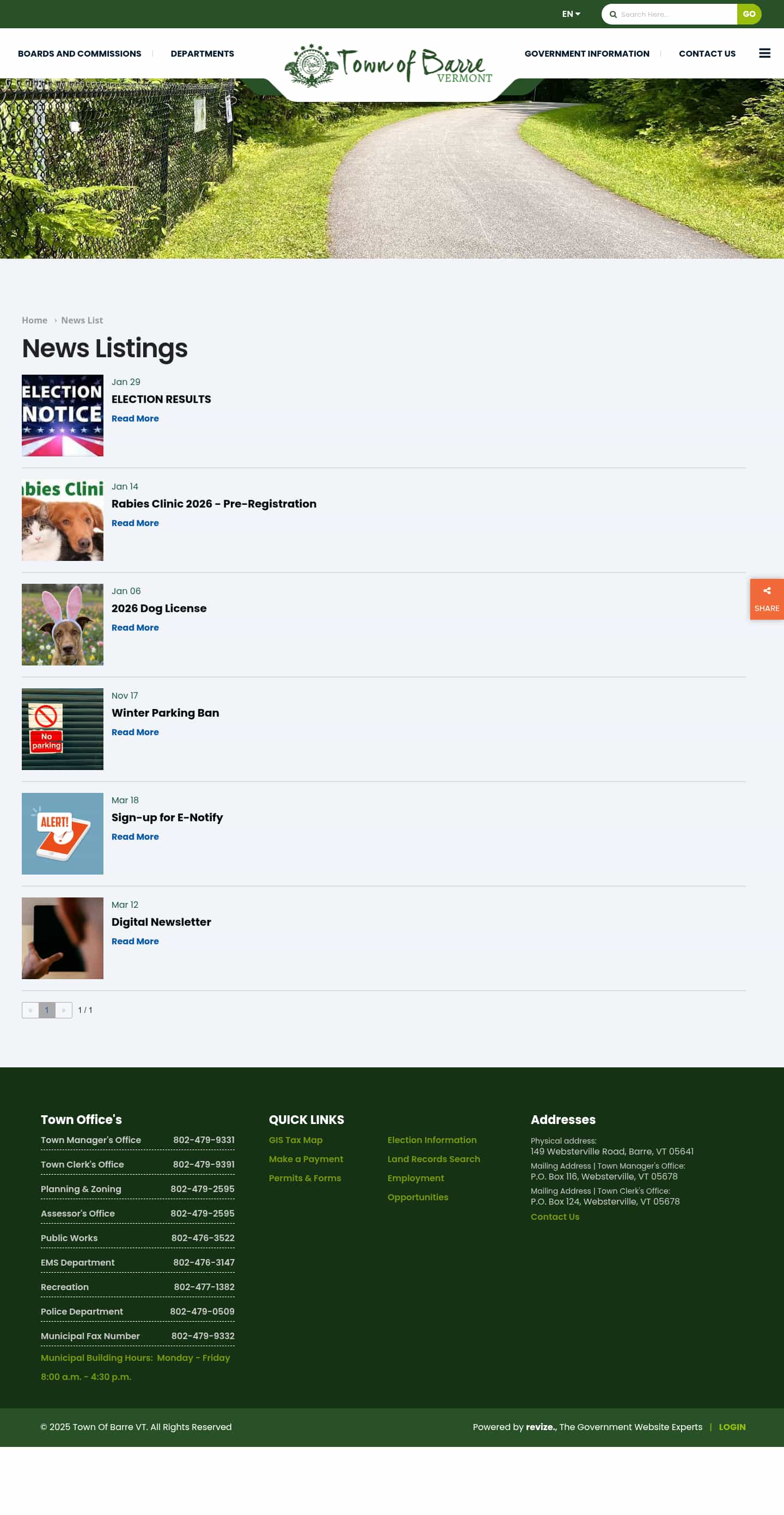 Latest website image capture