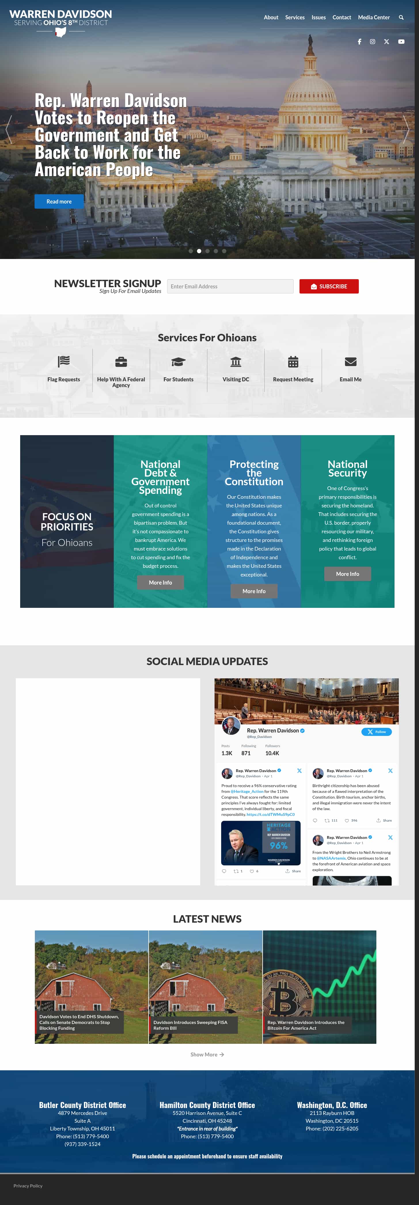 Latest website image capture