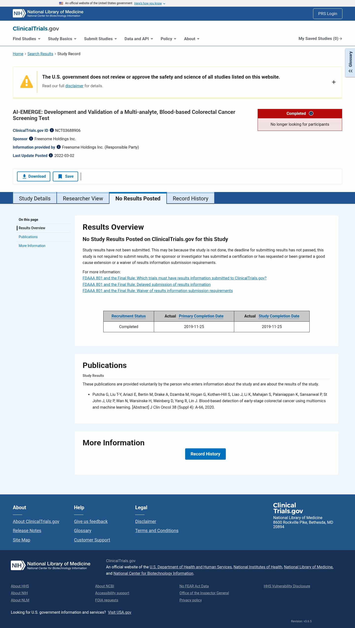 Latest website image capture