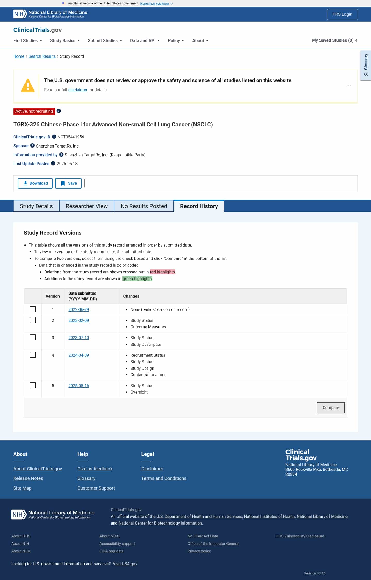 Latest website image capture