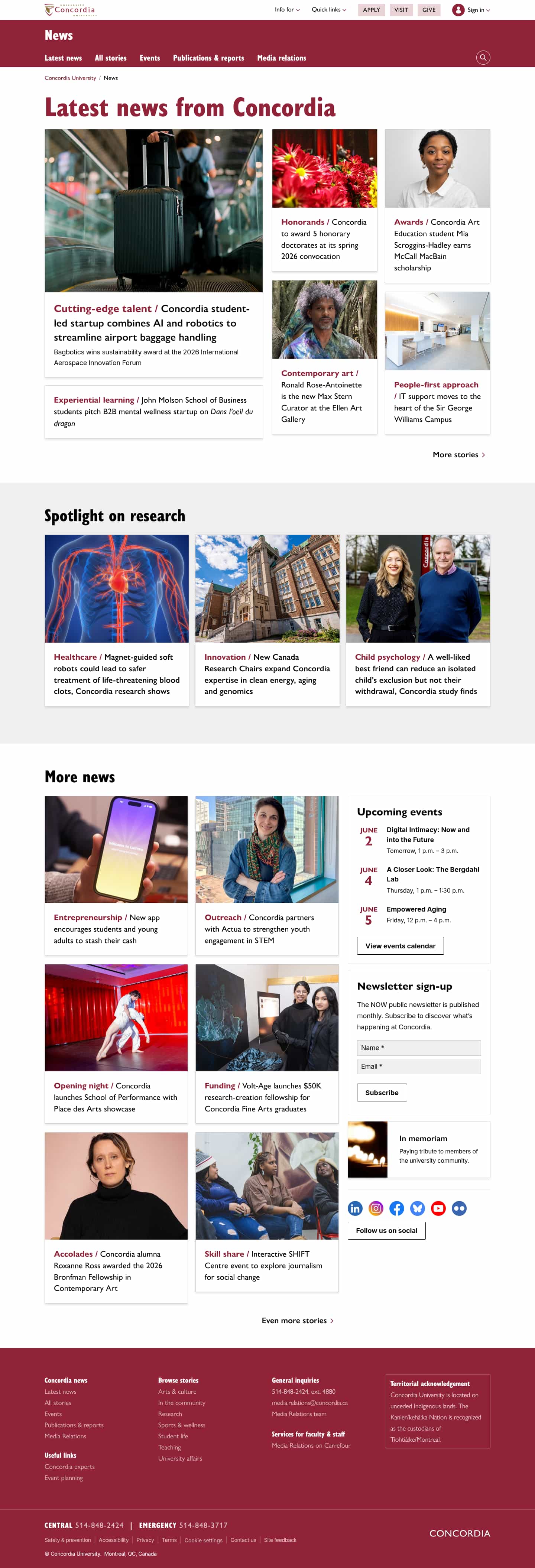 Latest website image capture