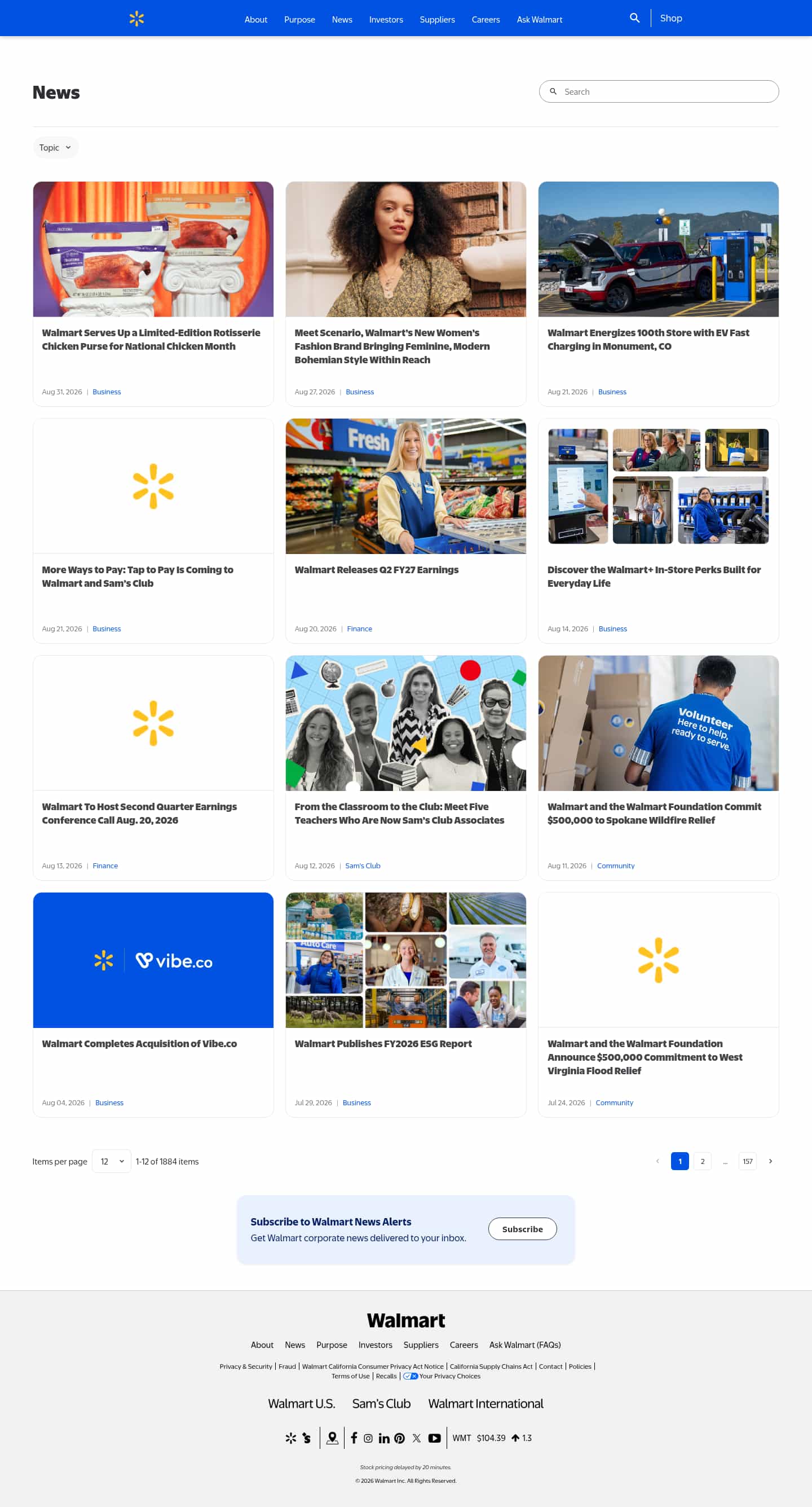 Latest website image capture