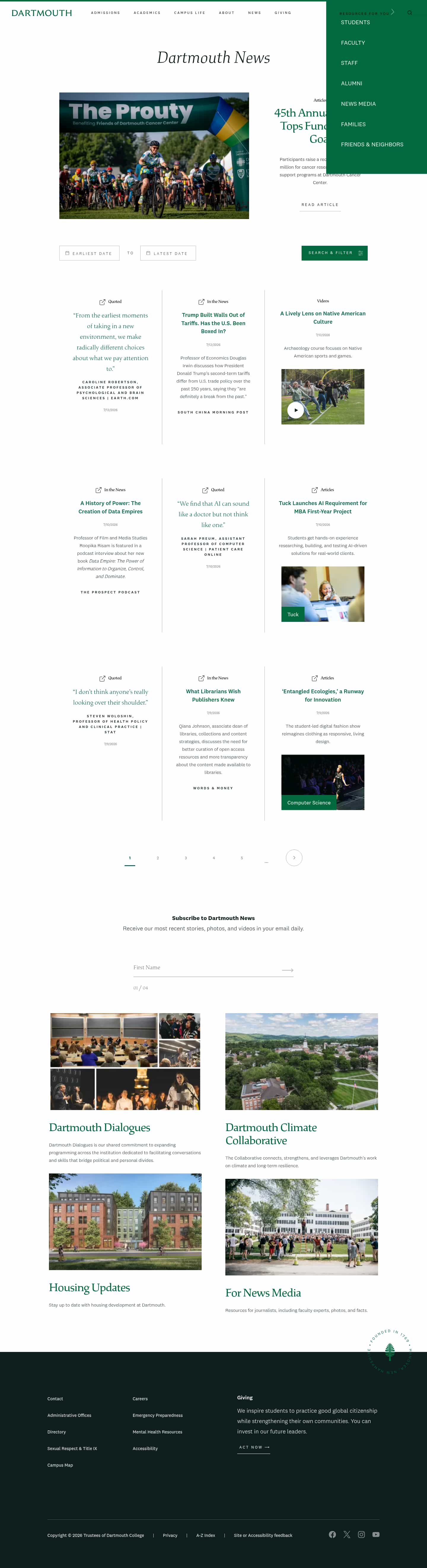 Latest website image capture