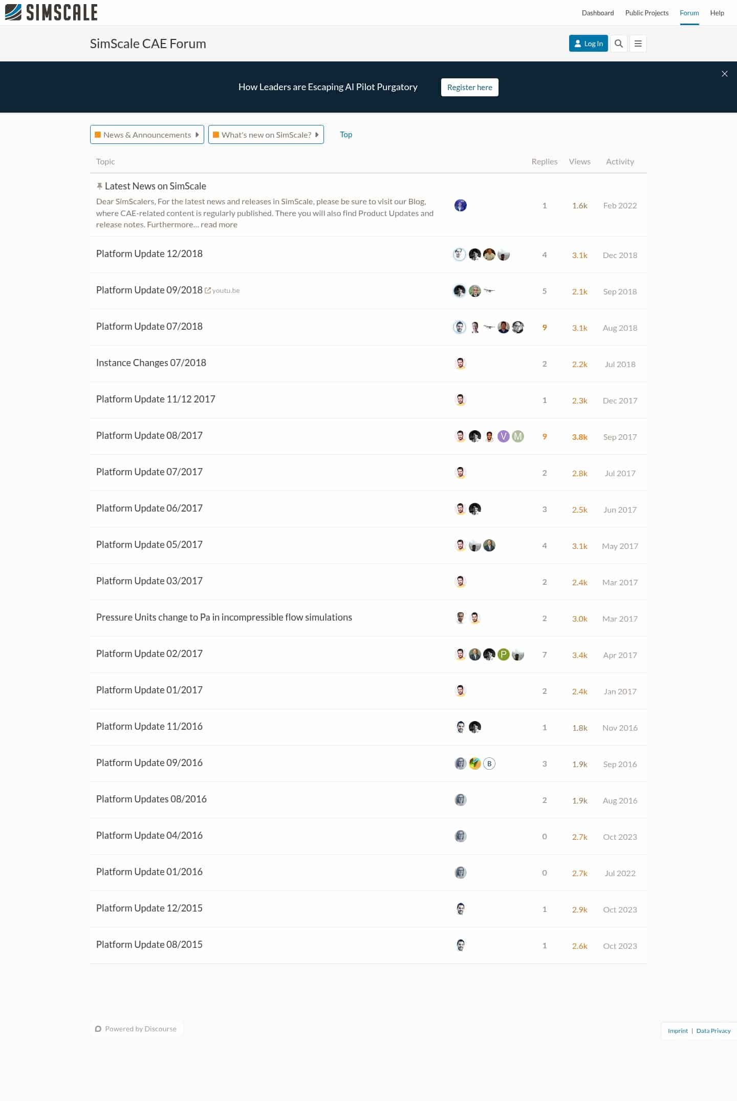 Latest website image capture