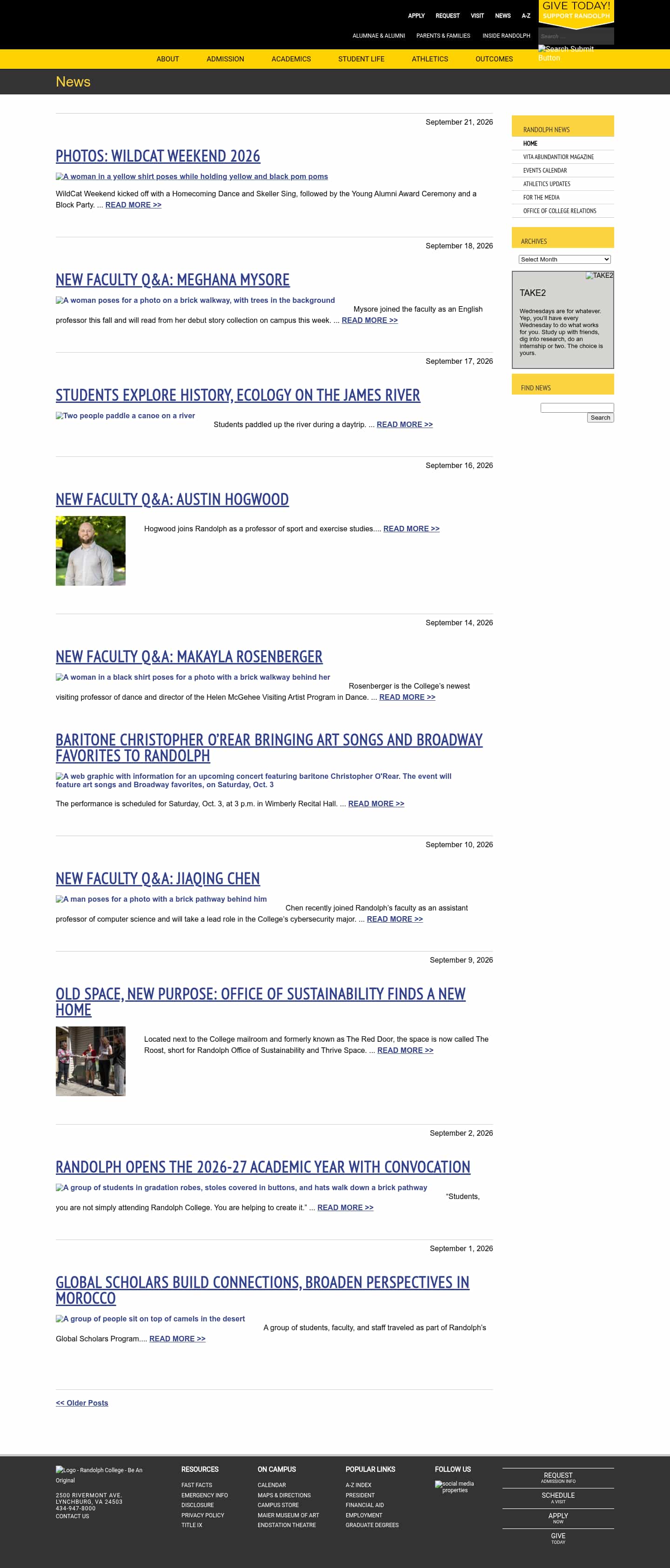 Latest website image capture