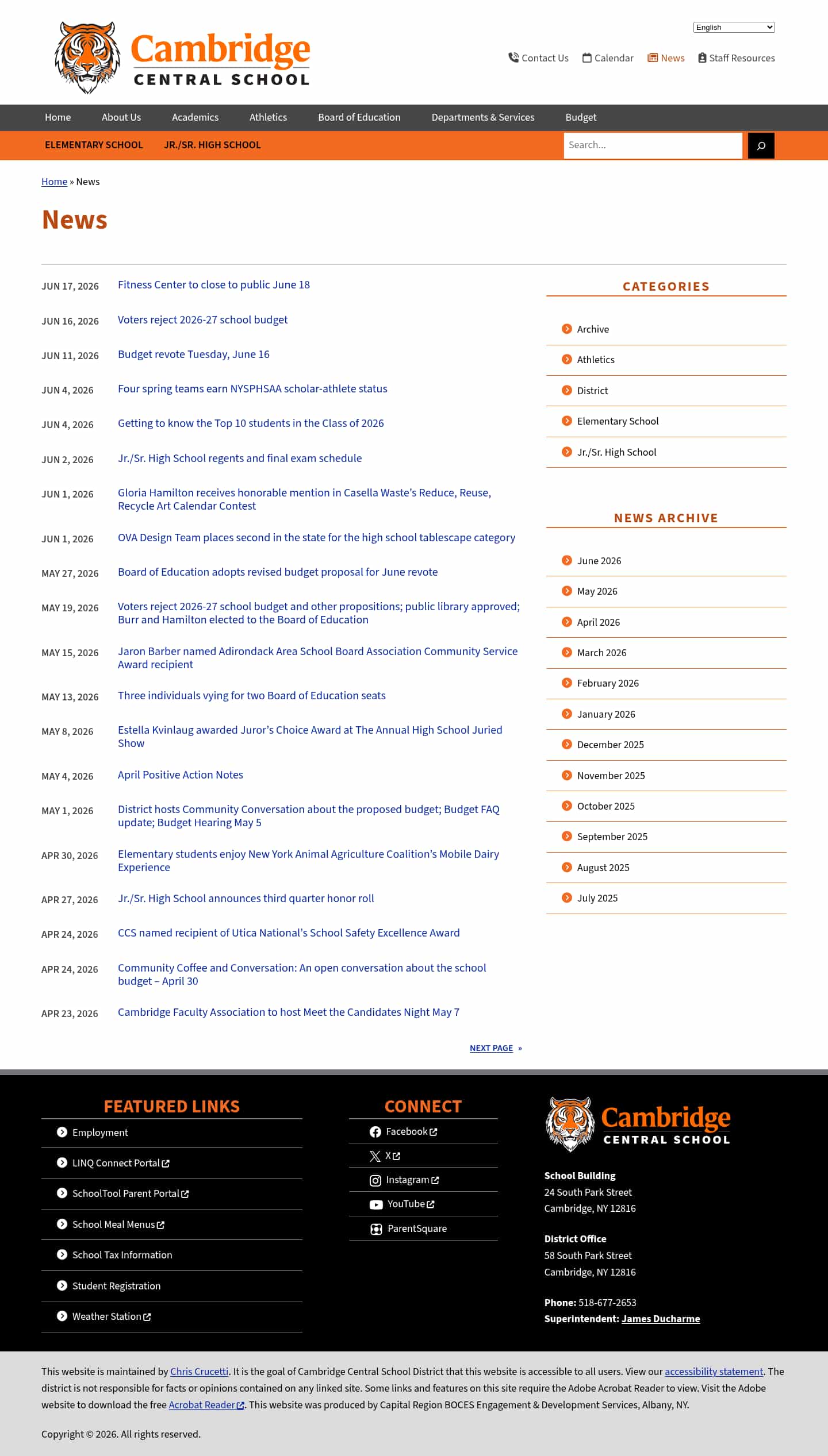 Latest website image capture
