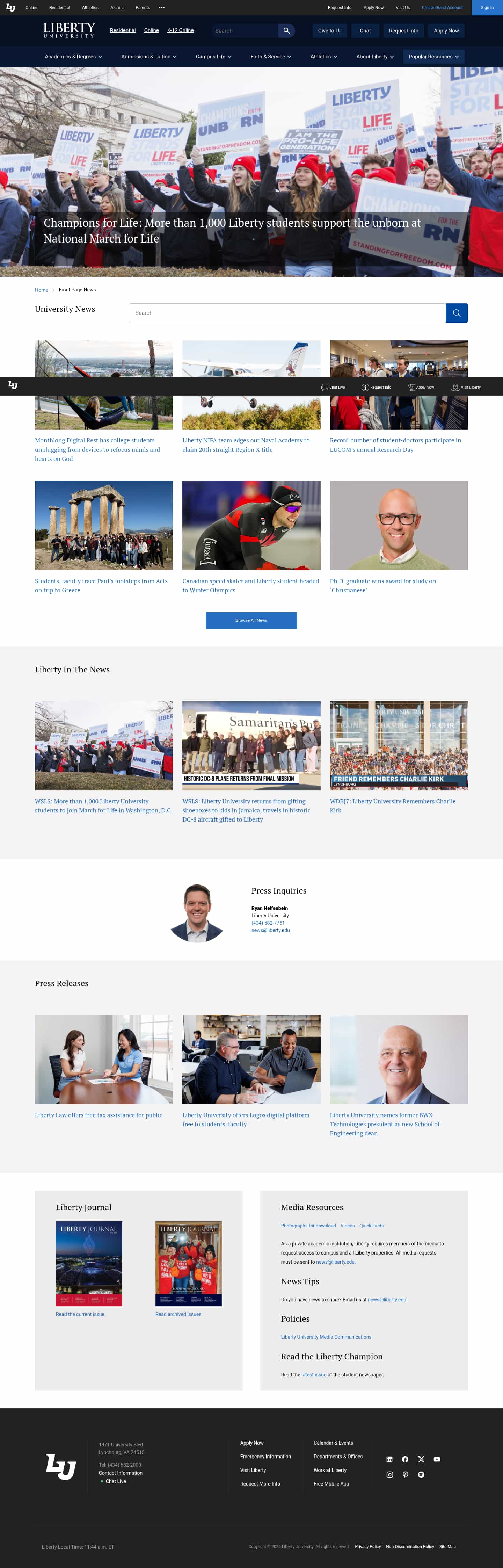 Latest website image capture