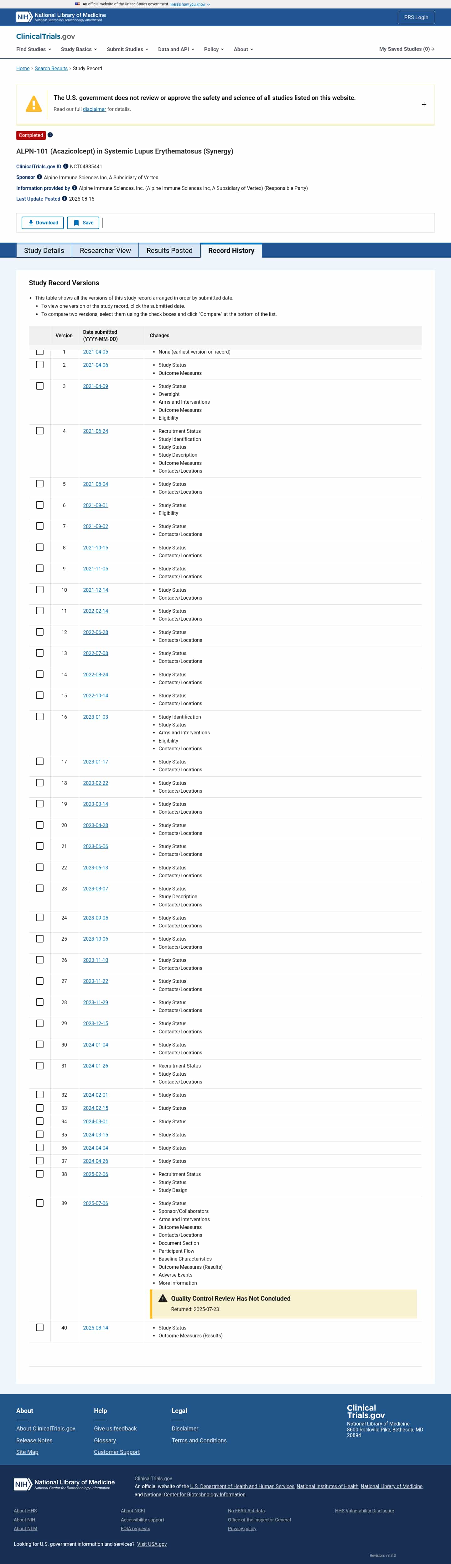 Latest website image capture