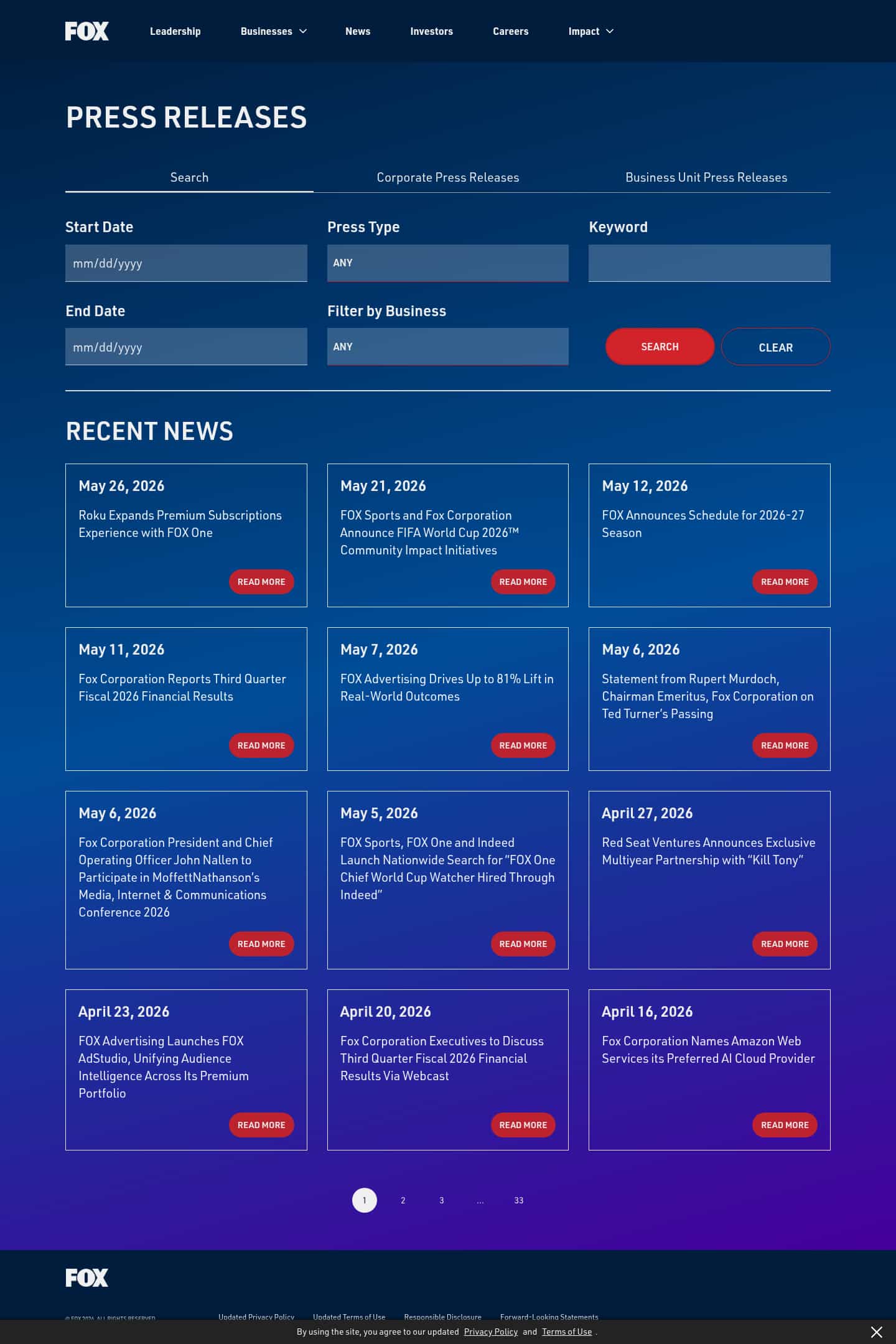 Latest website image capture