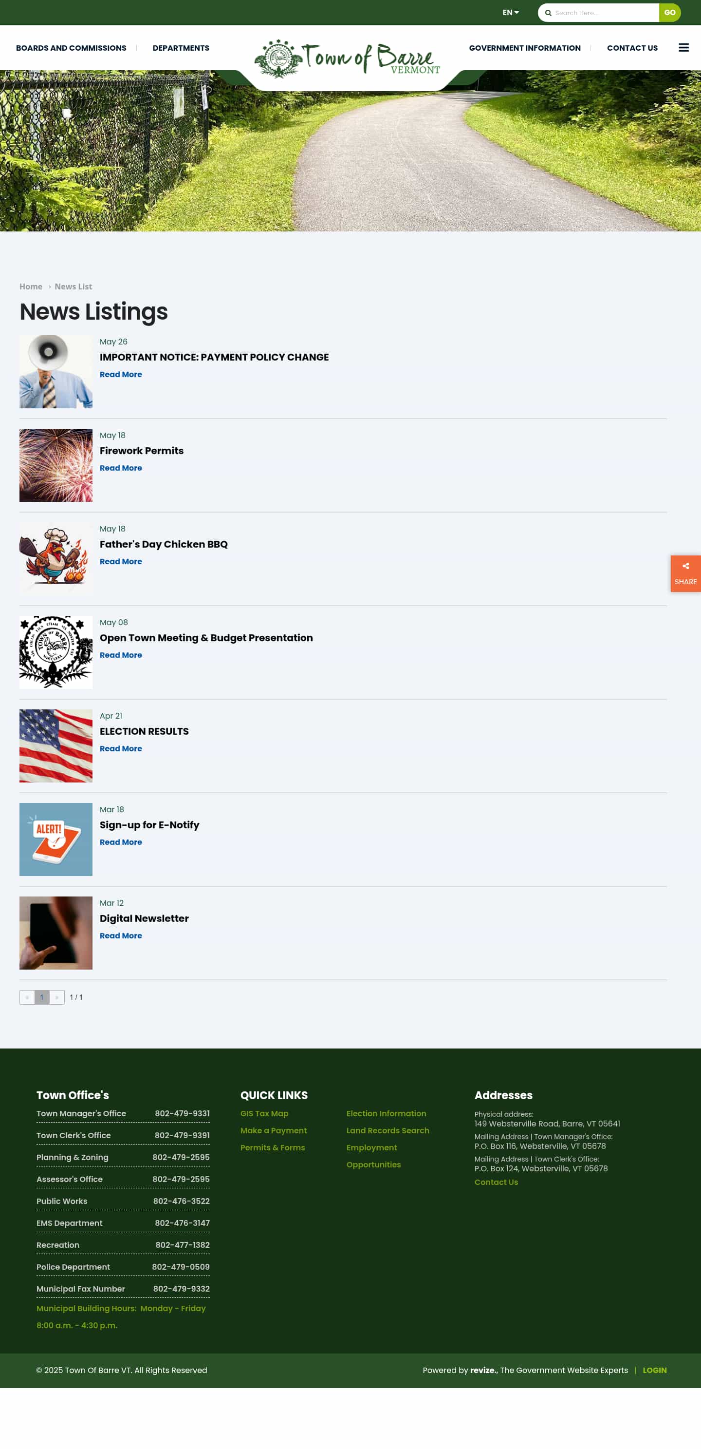 Latest website image capture