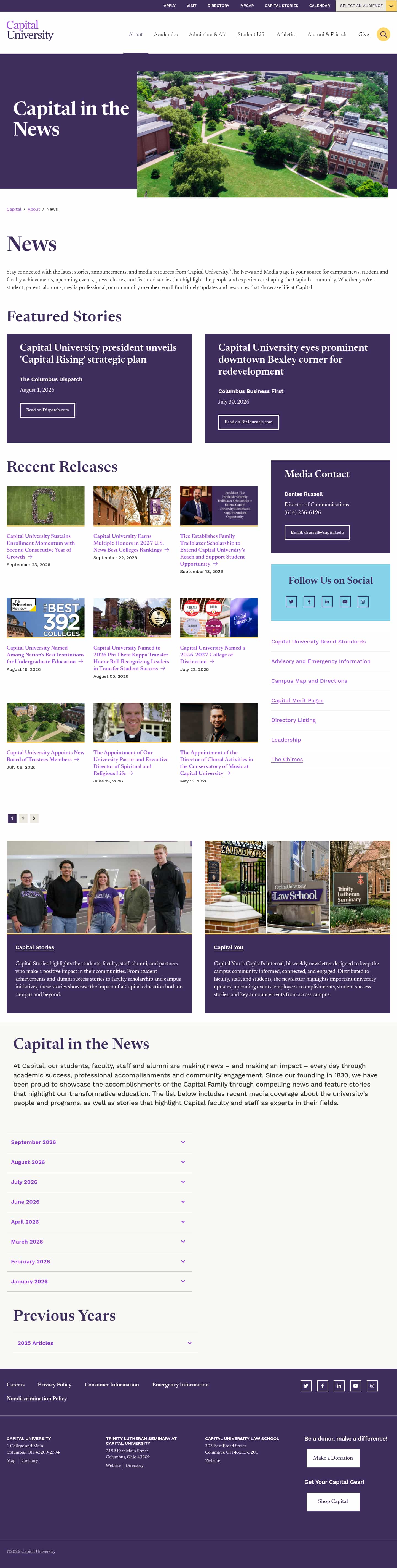 Latest website image capture