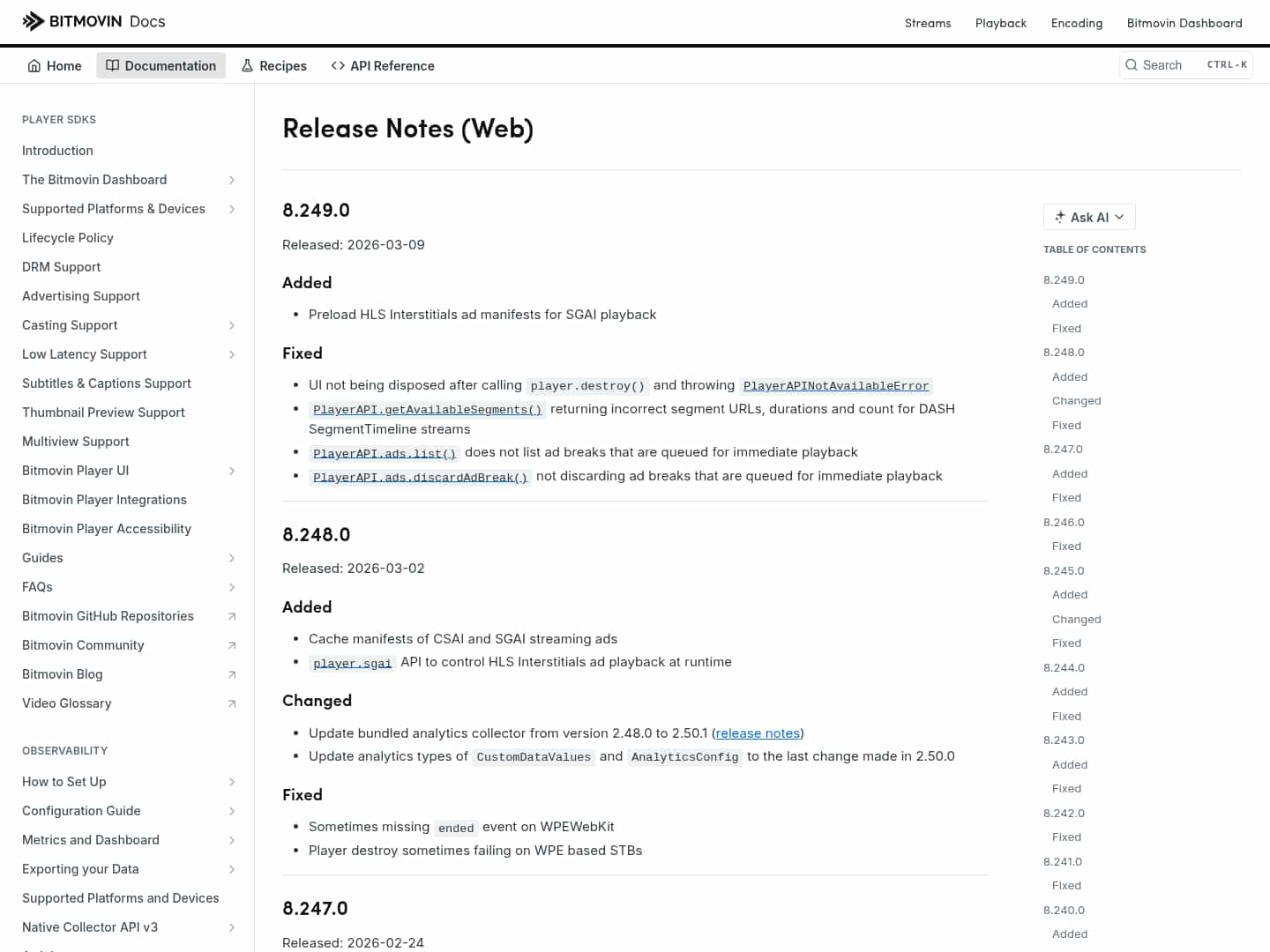 Latest website image capture
