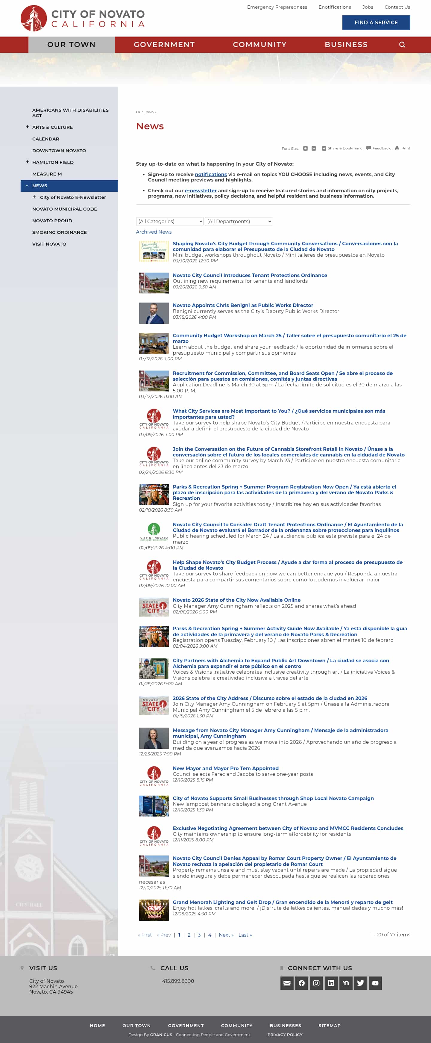 Latest website image capture