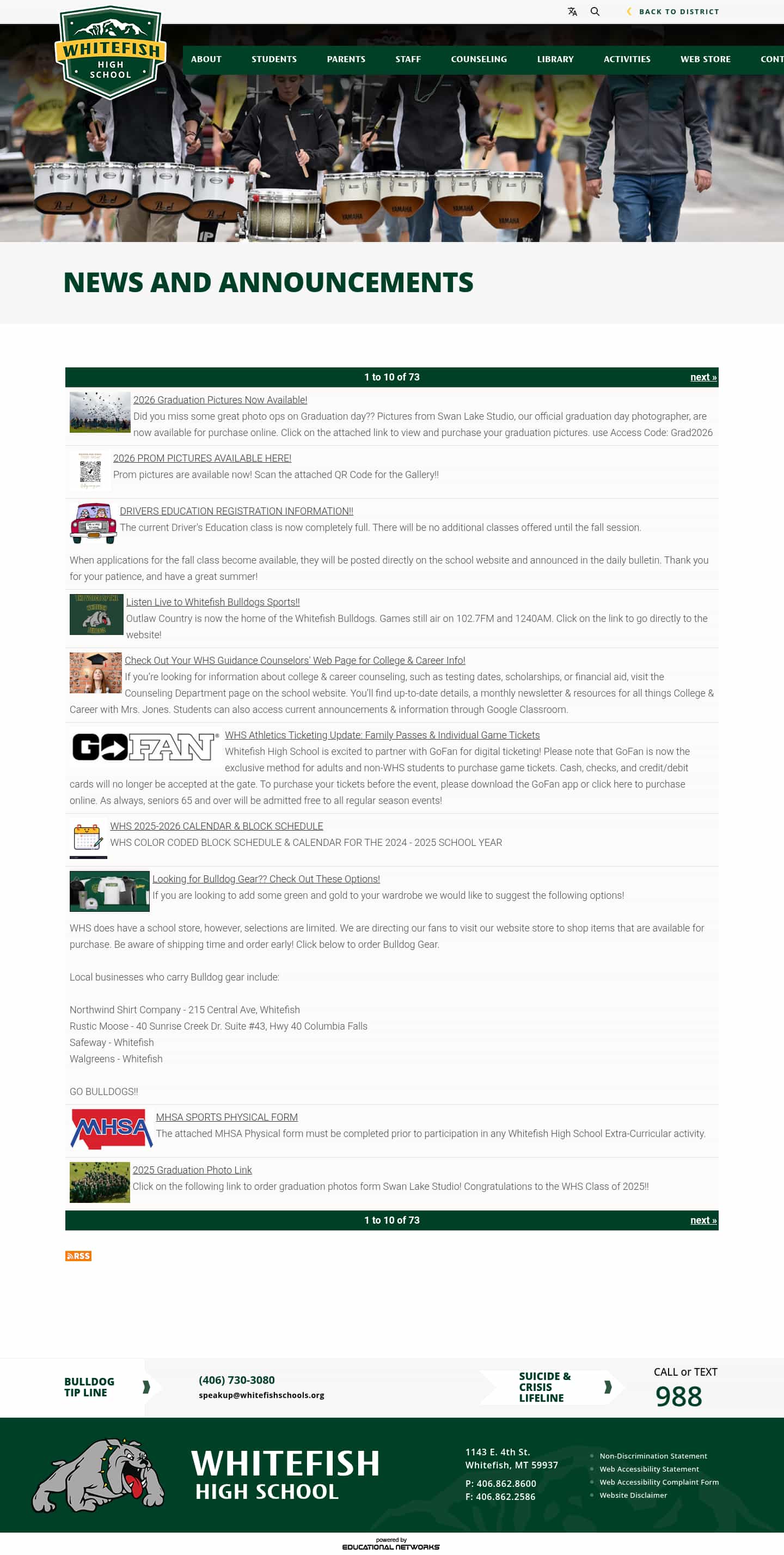 Latest website image capture