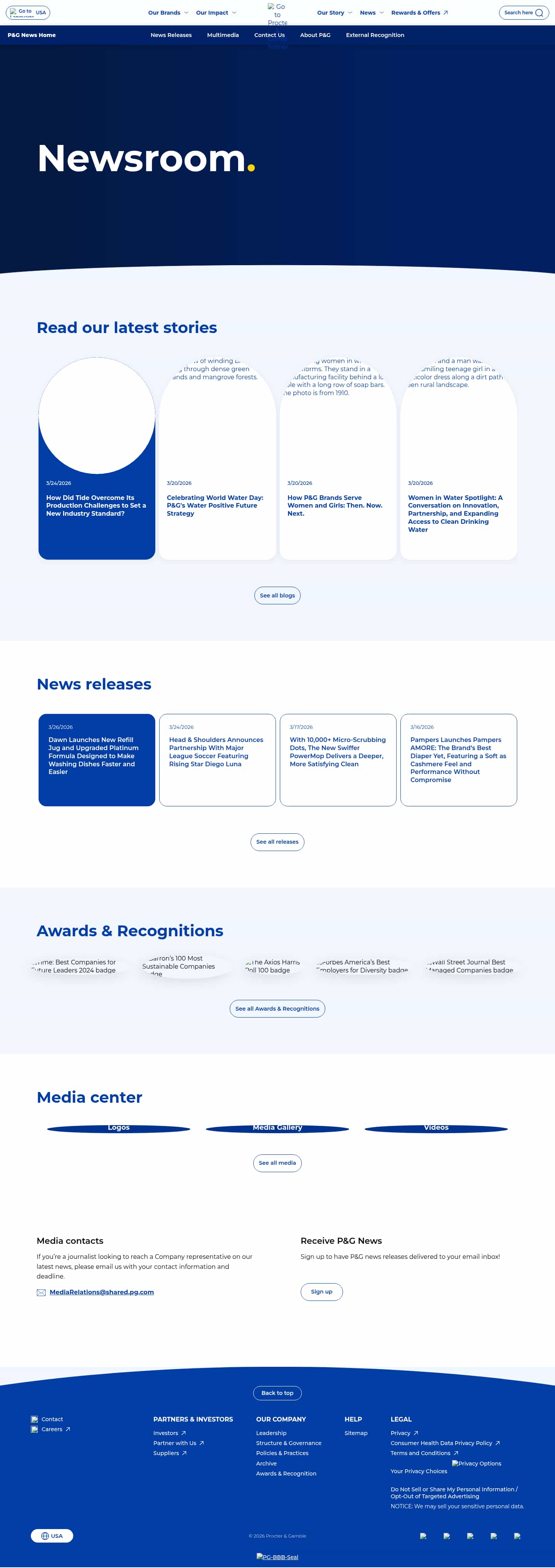 Latest website image capture