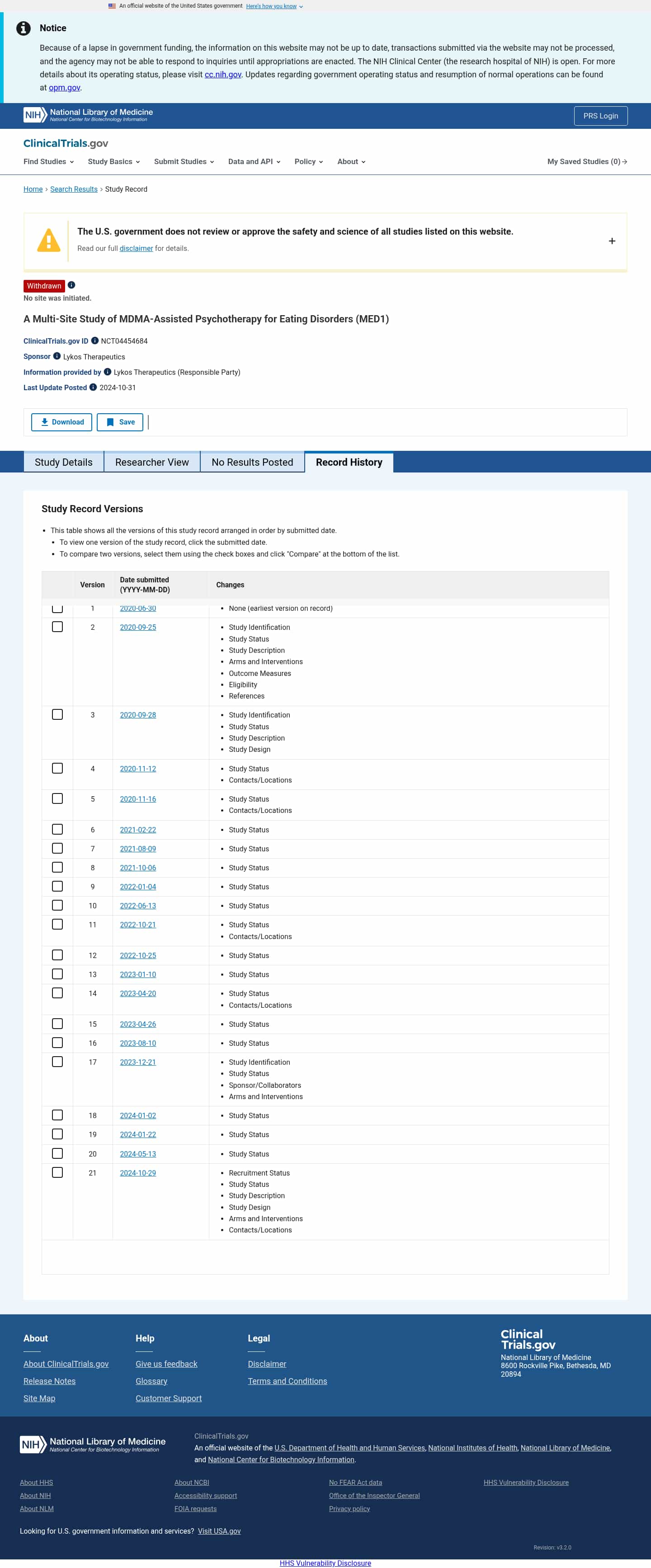 Latest website image capture