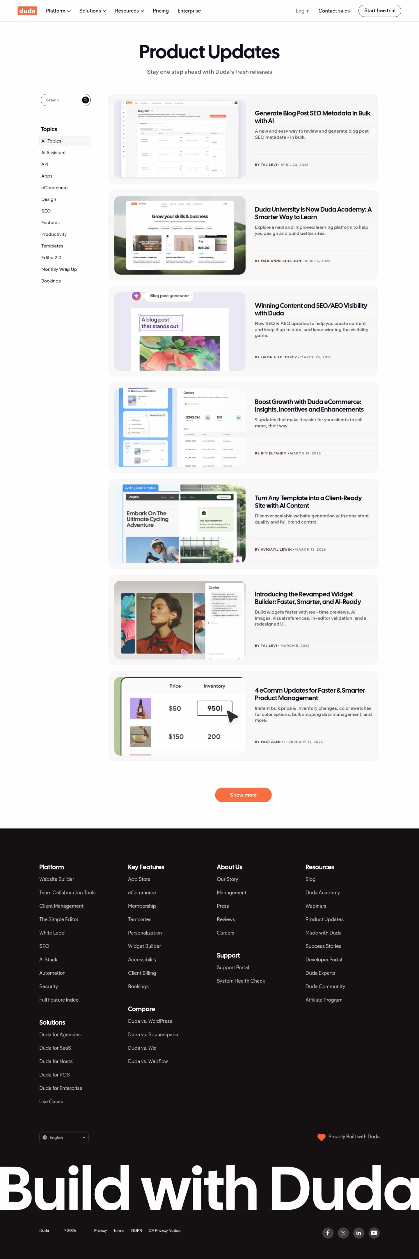 Latest website image capture