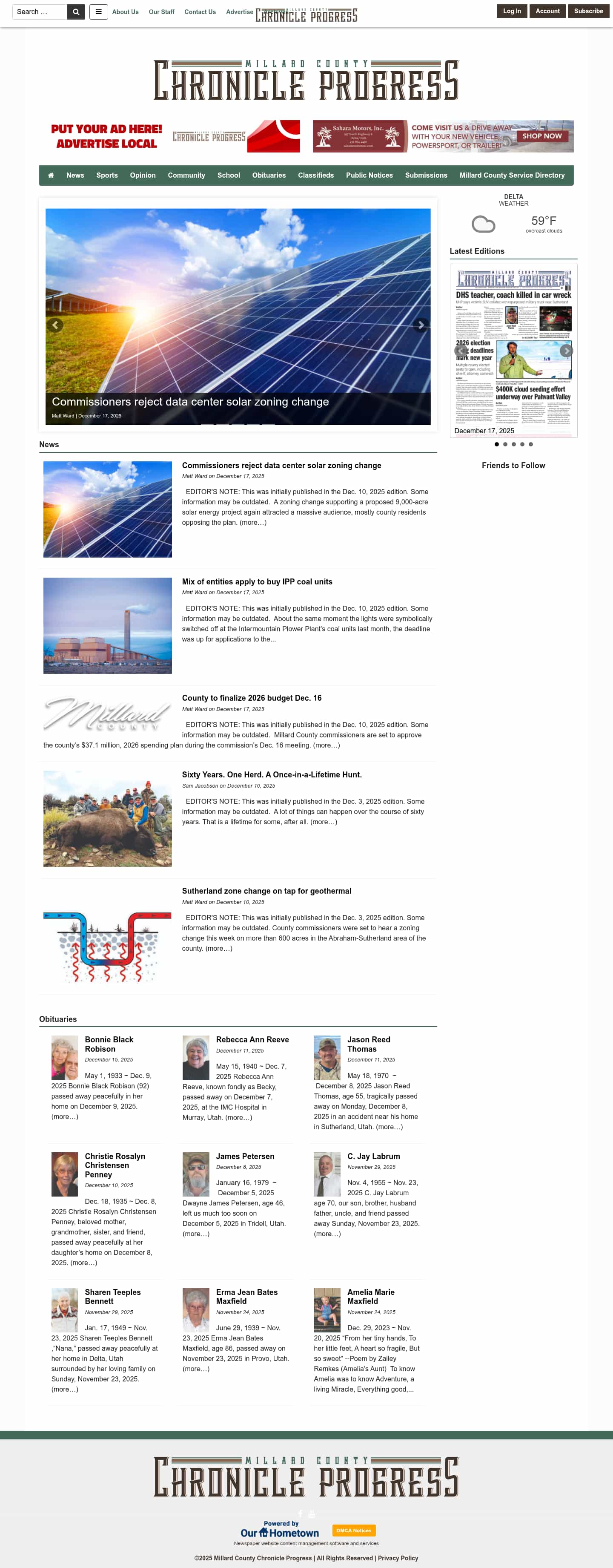 Latest website image capture