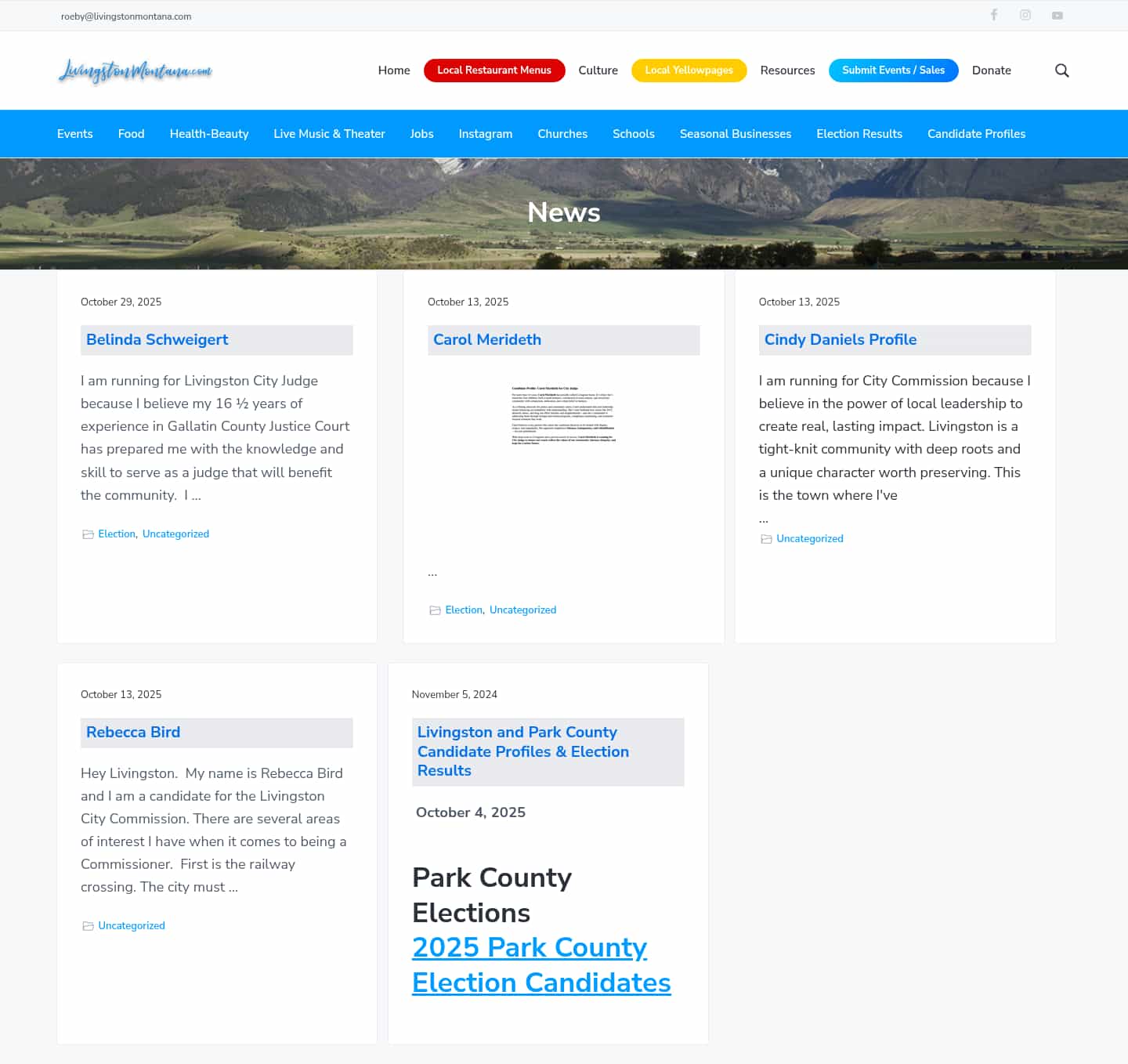 Latest website image capture