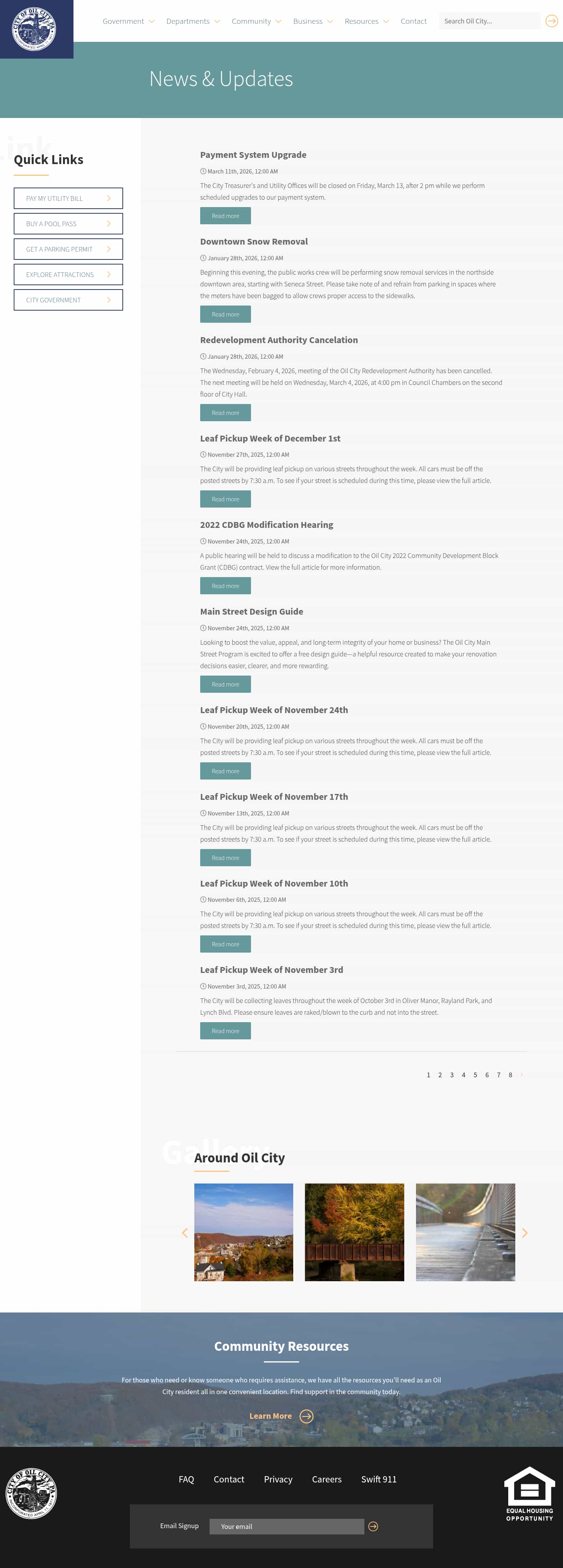 Latest website image capture