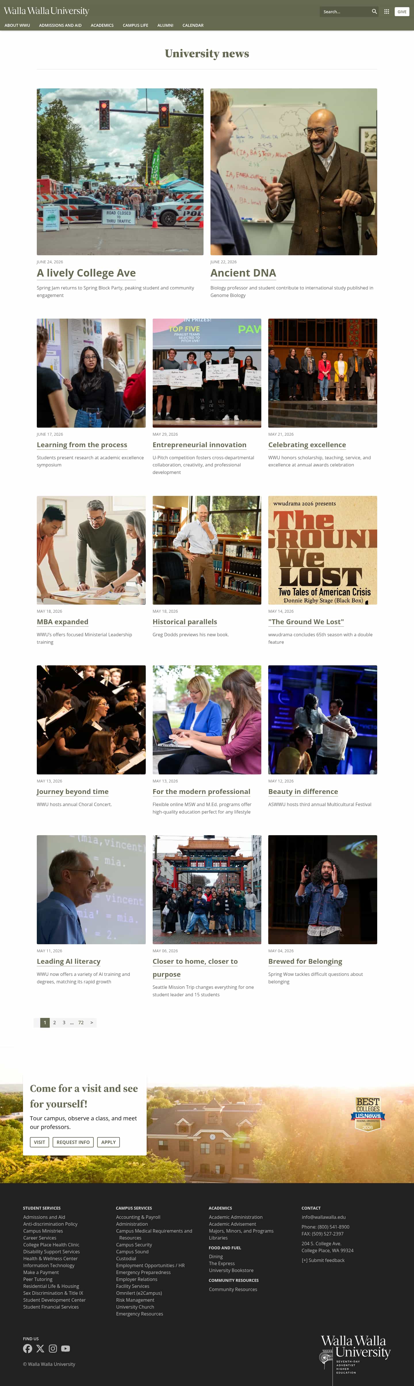 Latest website image capture