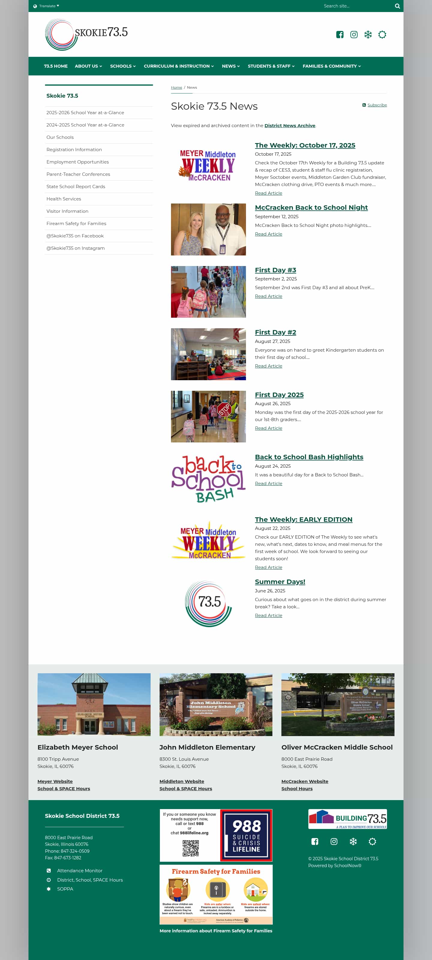 Latest website image capture