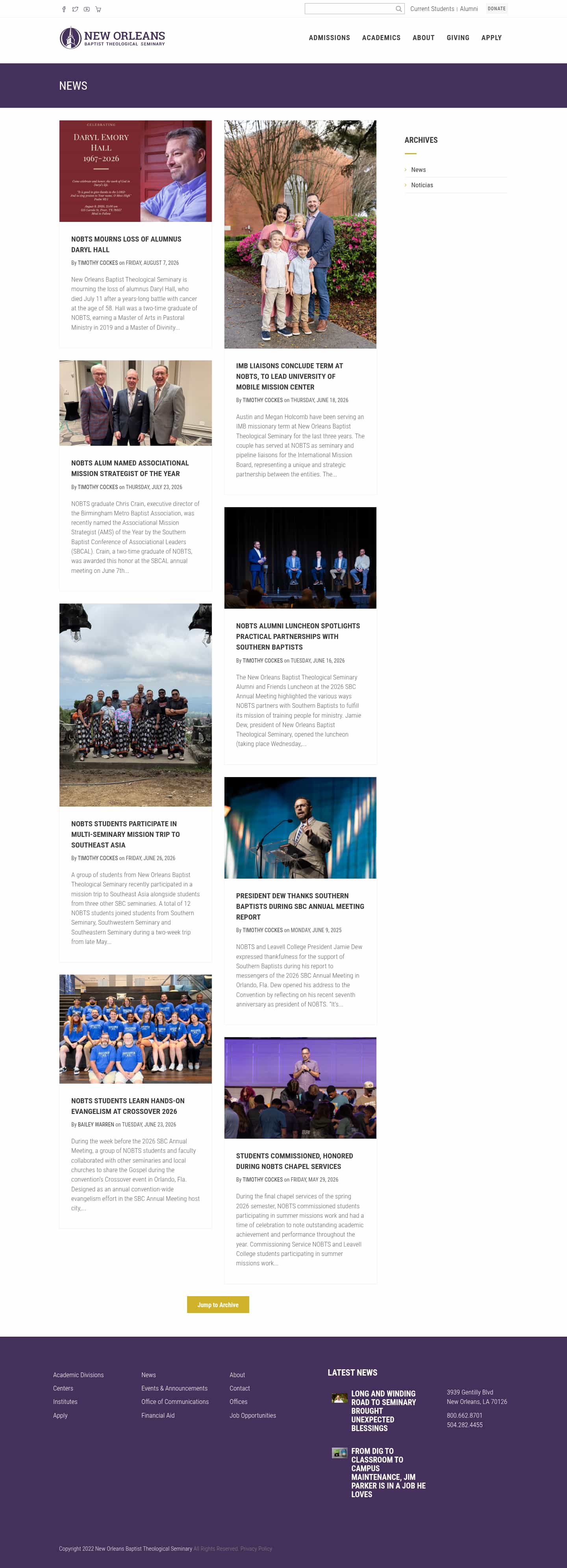 Latest website image capture