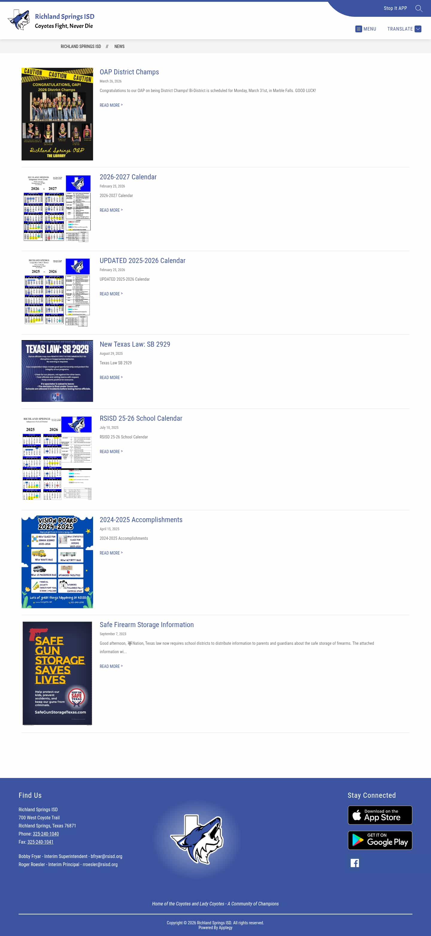 Latest website image capture