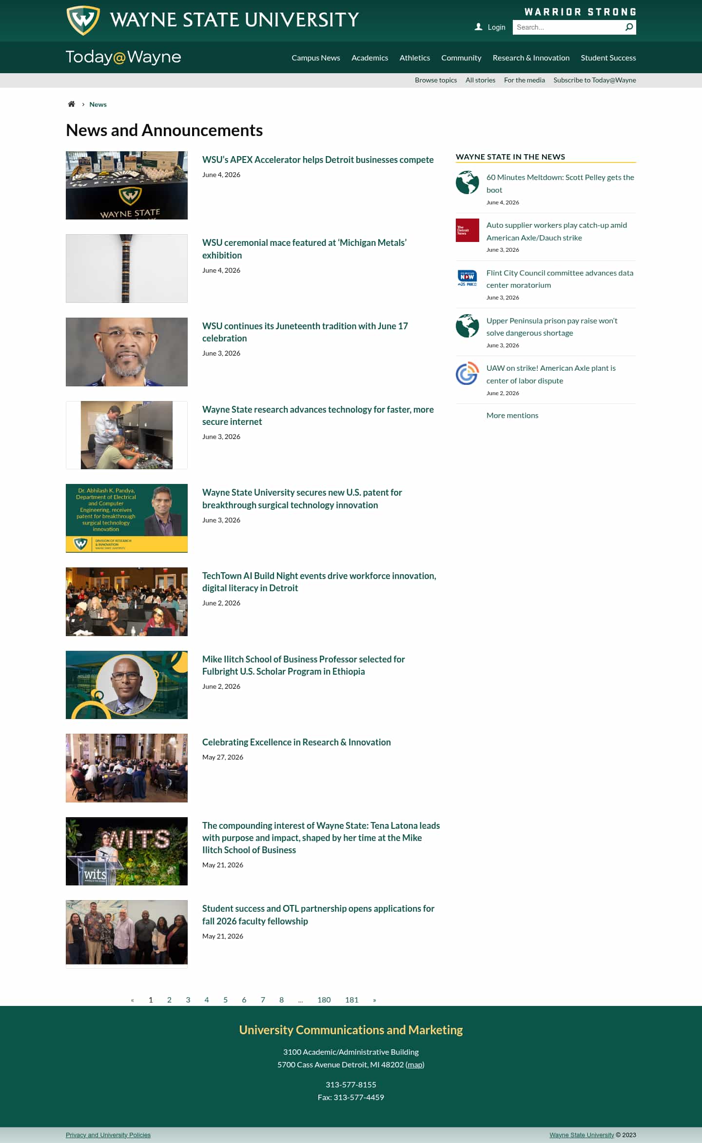 Latest website image capture
