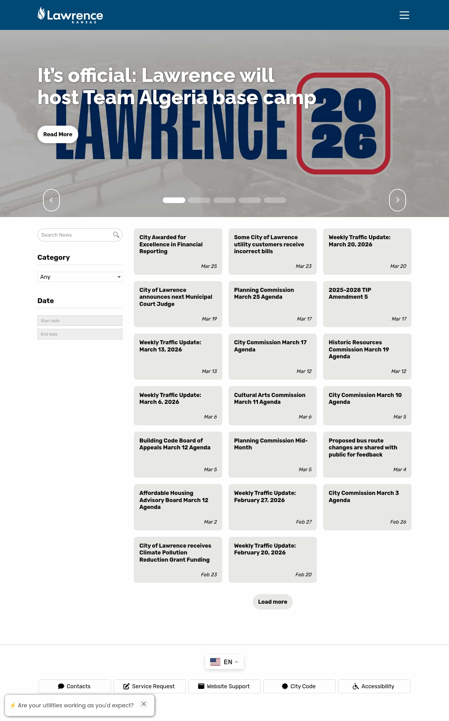 Latest website image capture