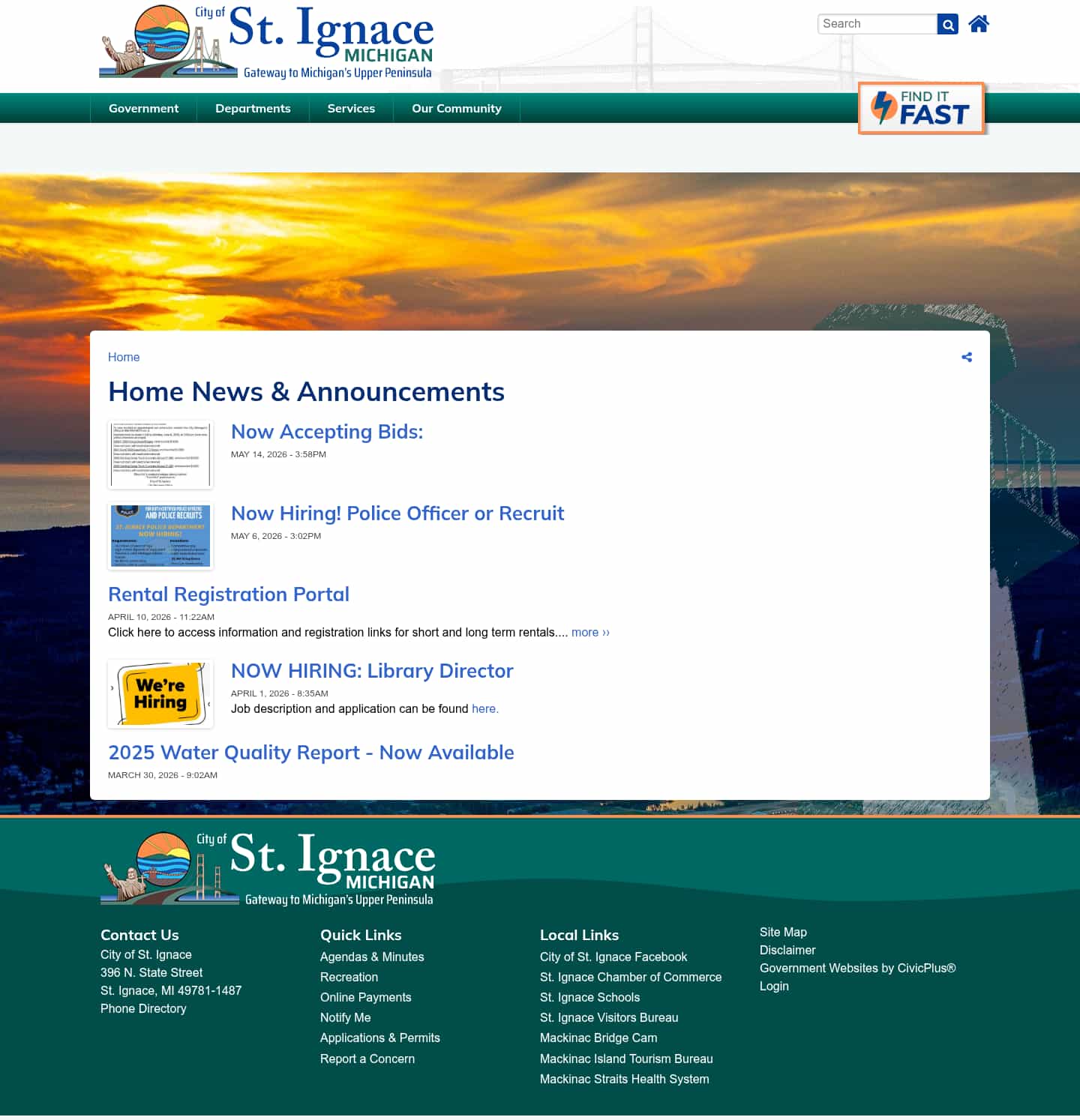 Latest website image capture