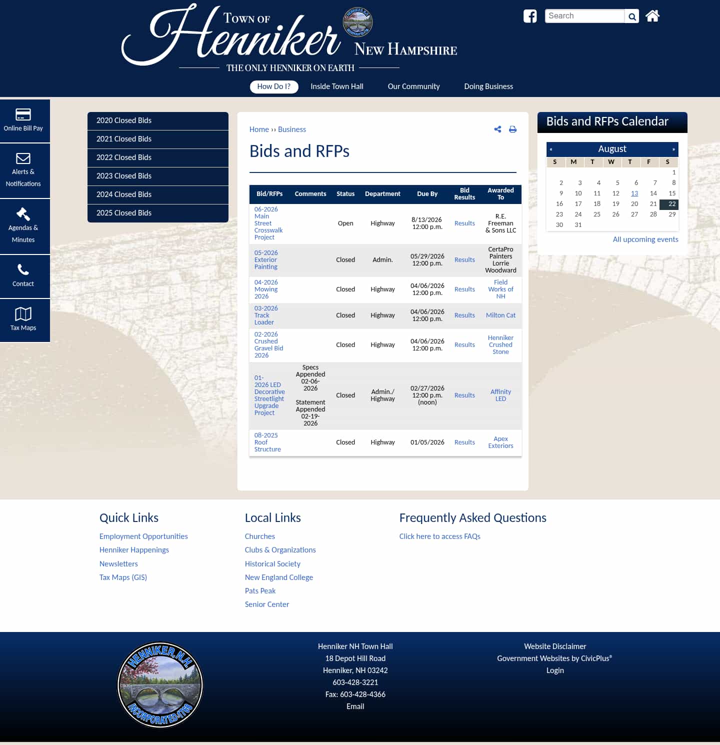 Latest website image capture