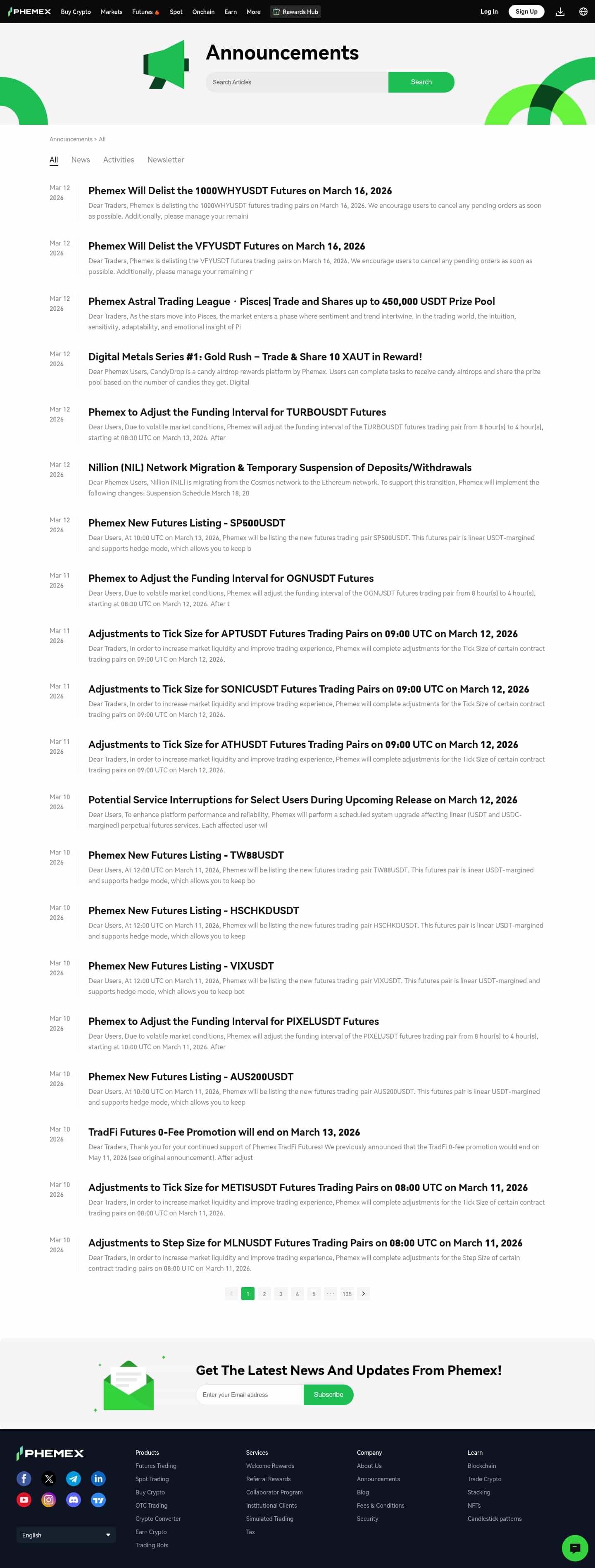 Latest website image capture