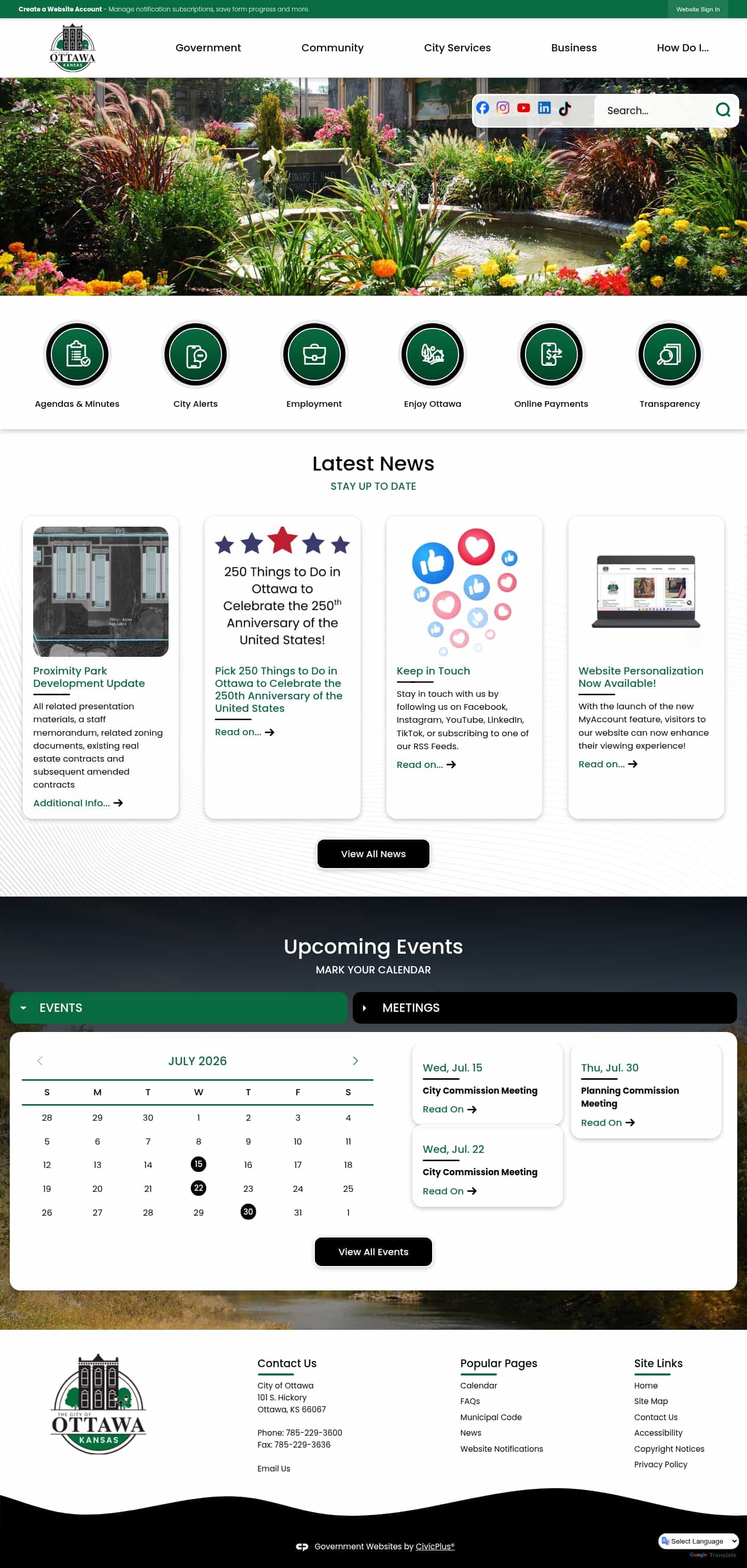 Latest website image capture
