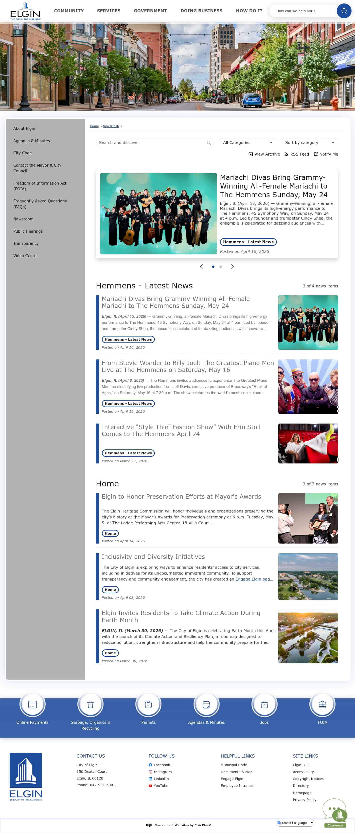 Latest website image capture