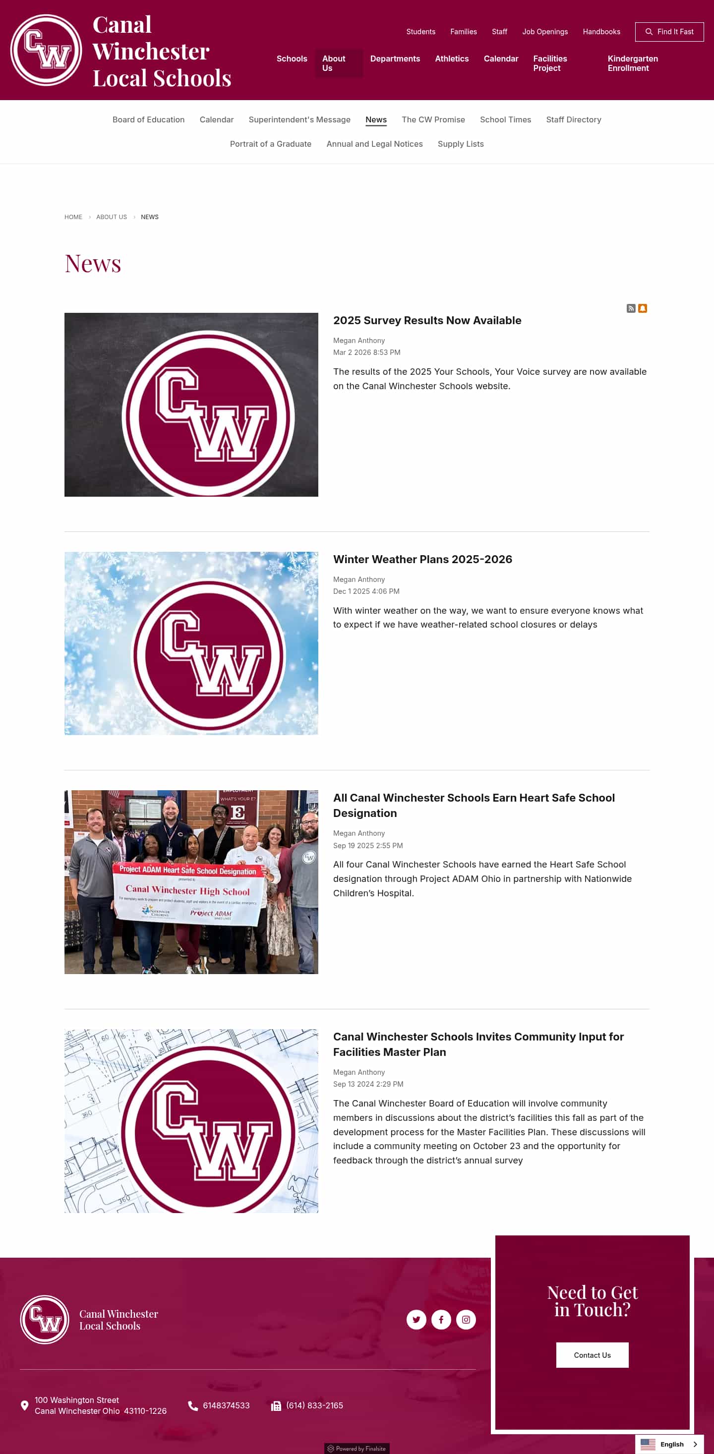 Latest website image capture