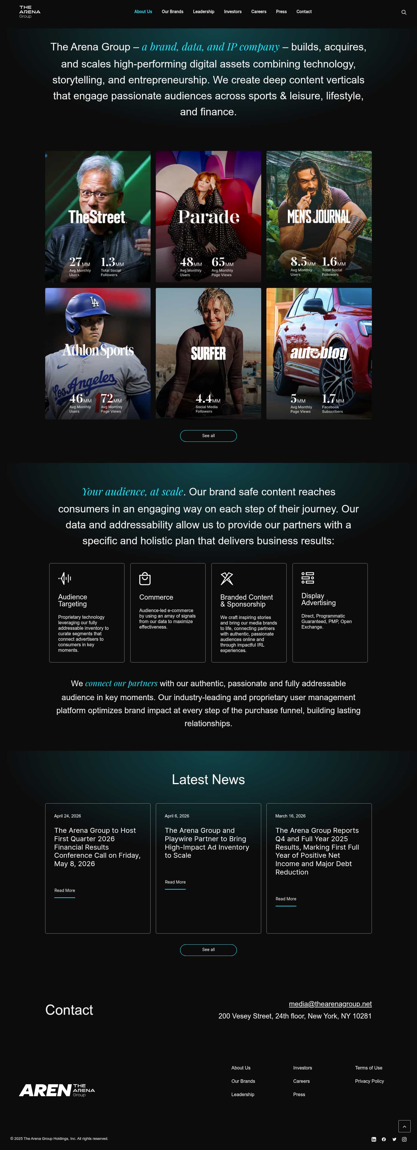 Latest website image capture