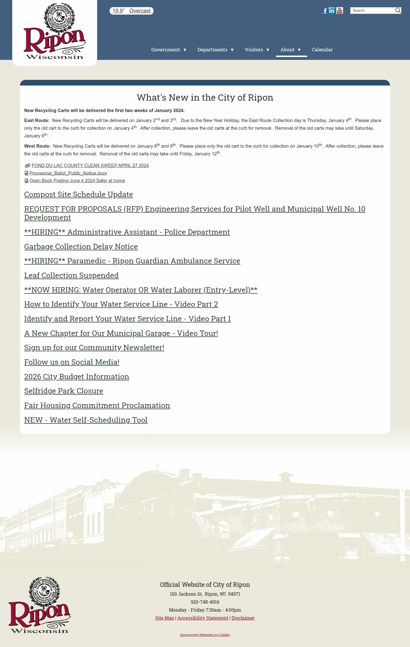 Latest website image capture