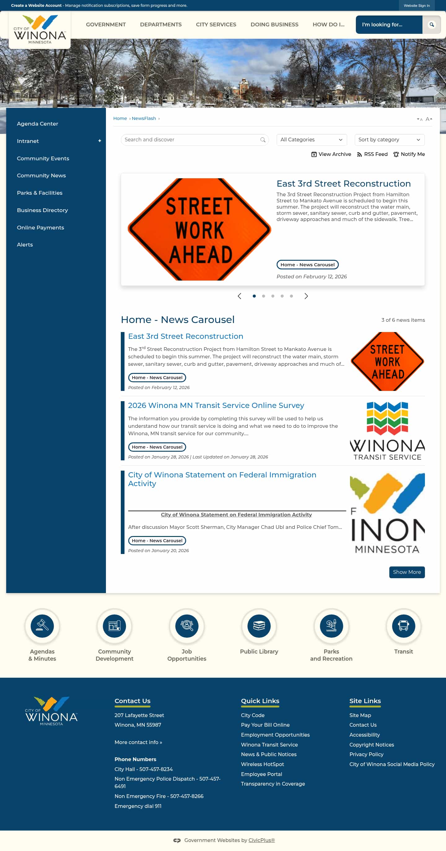 Latest website image capture