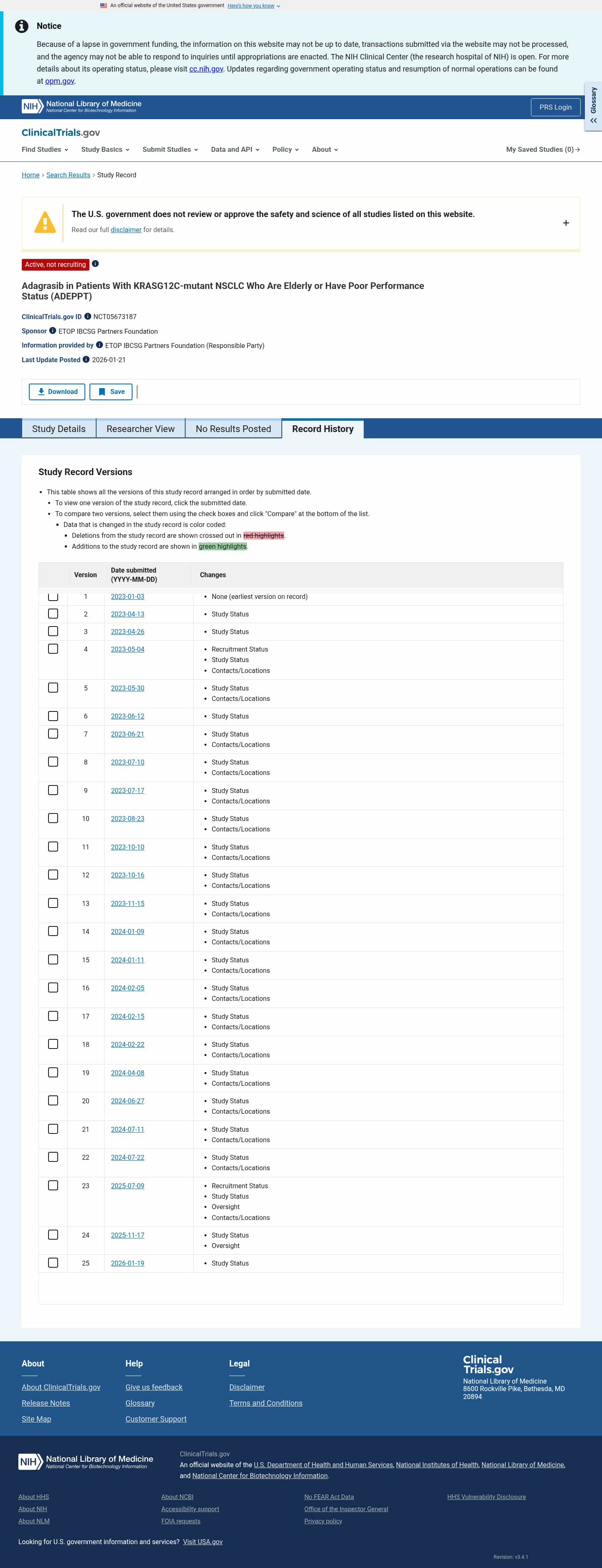 Latest website image capture