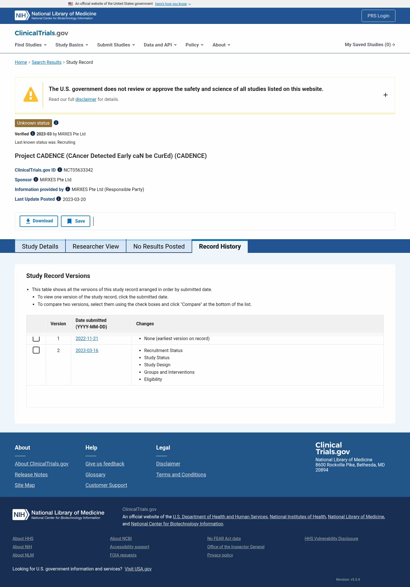 Latest website image capture