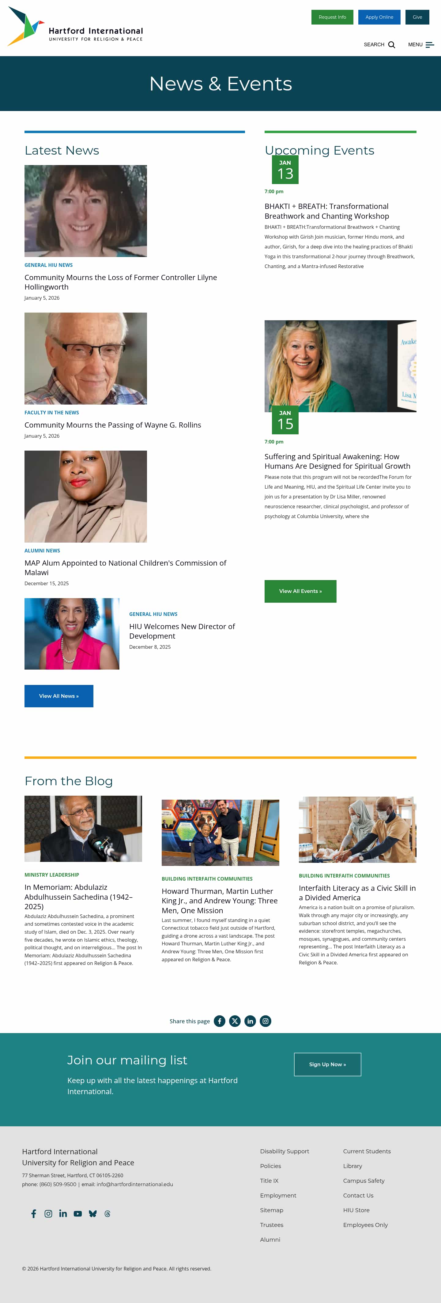 Latest website image capture